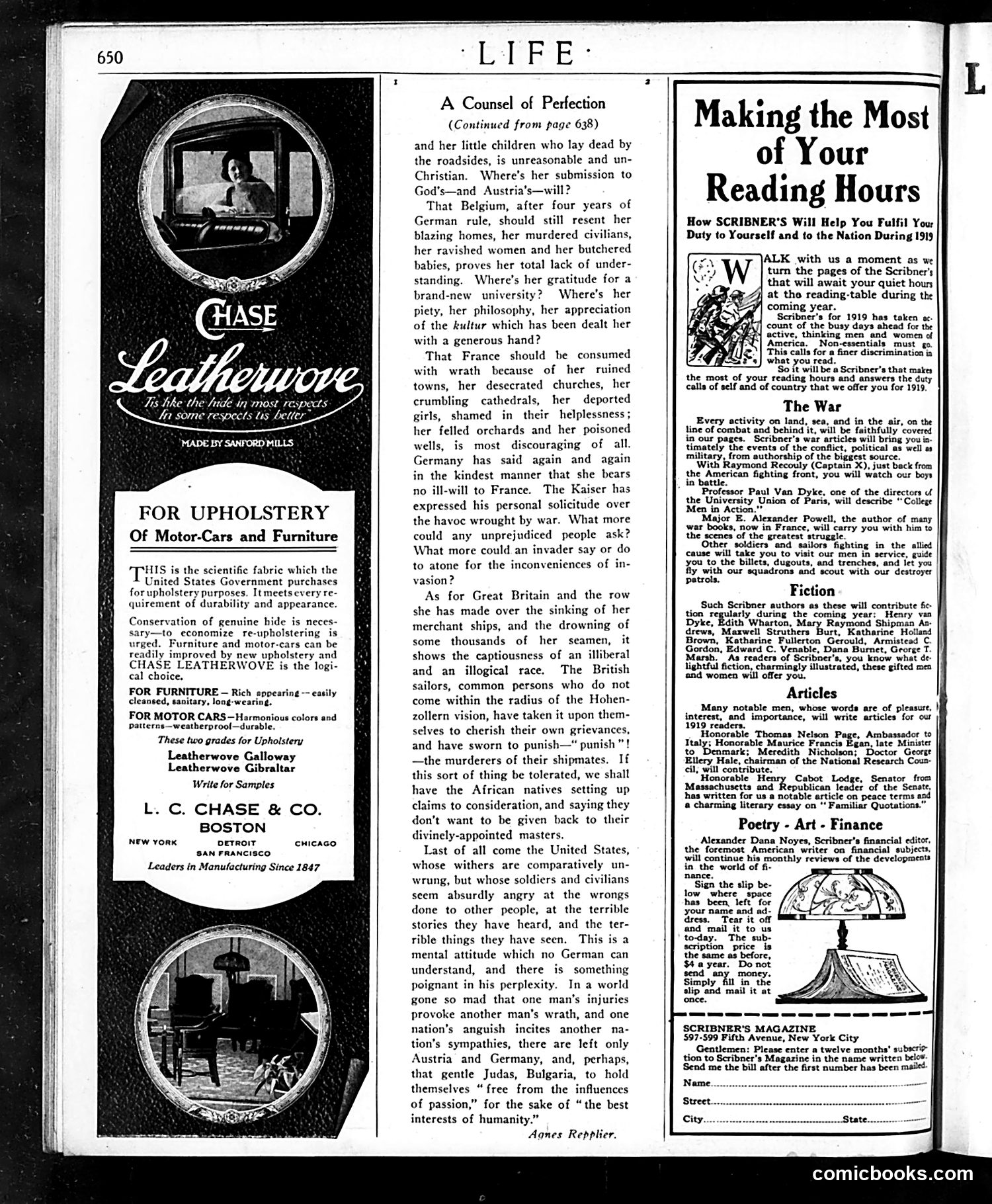 Life — October 31, 1918 — page 34 of 34
