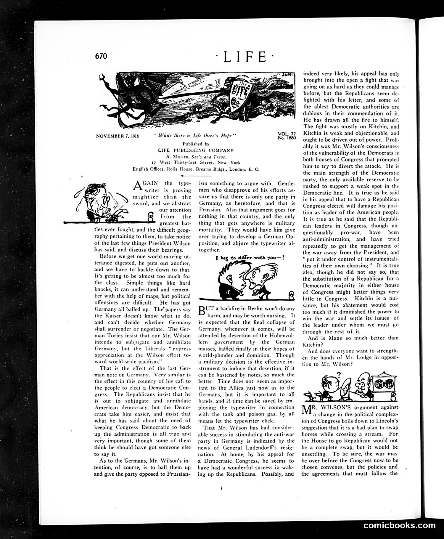 Life — November 7, 1918 — page 16 of 36