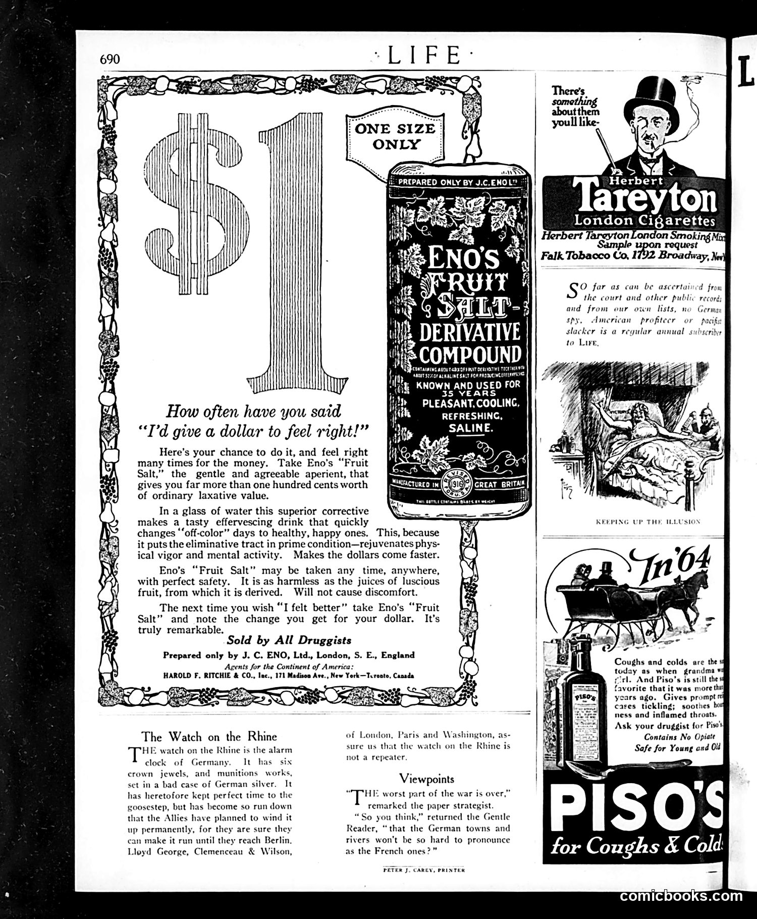 Life — November 7, 1918 — page 36 of 36