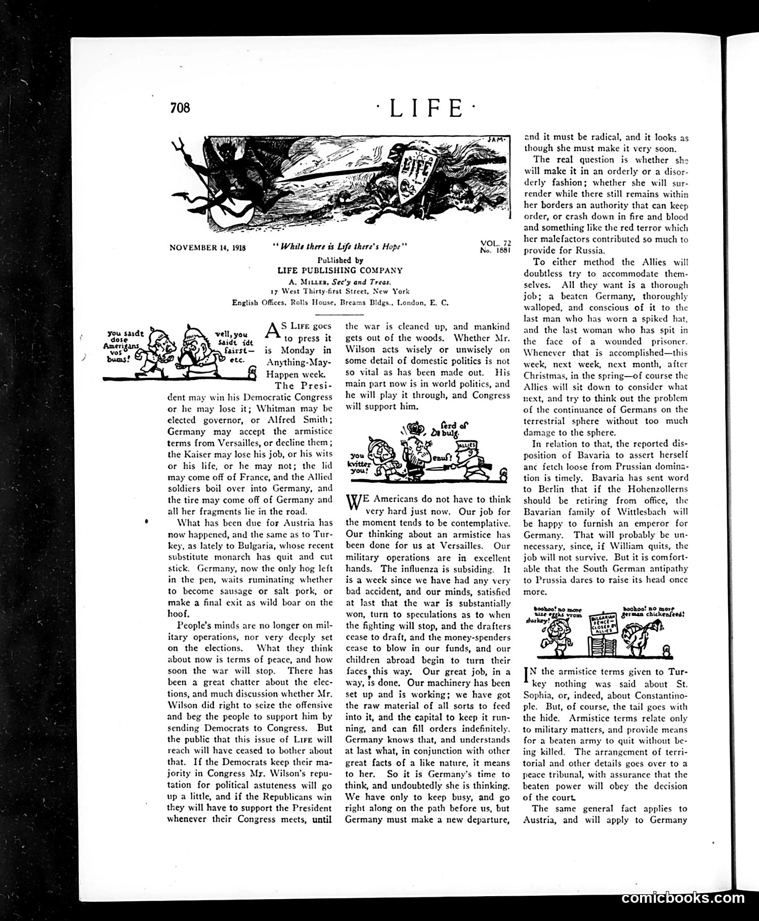 Life — November 14, 1918 — page 16 of 34