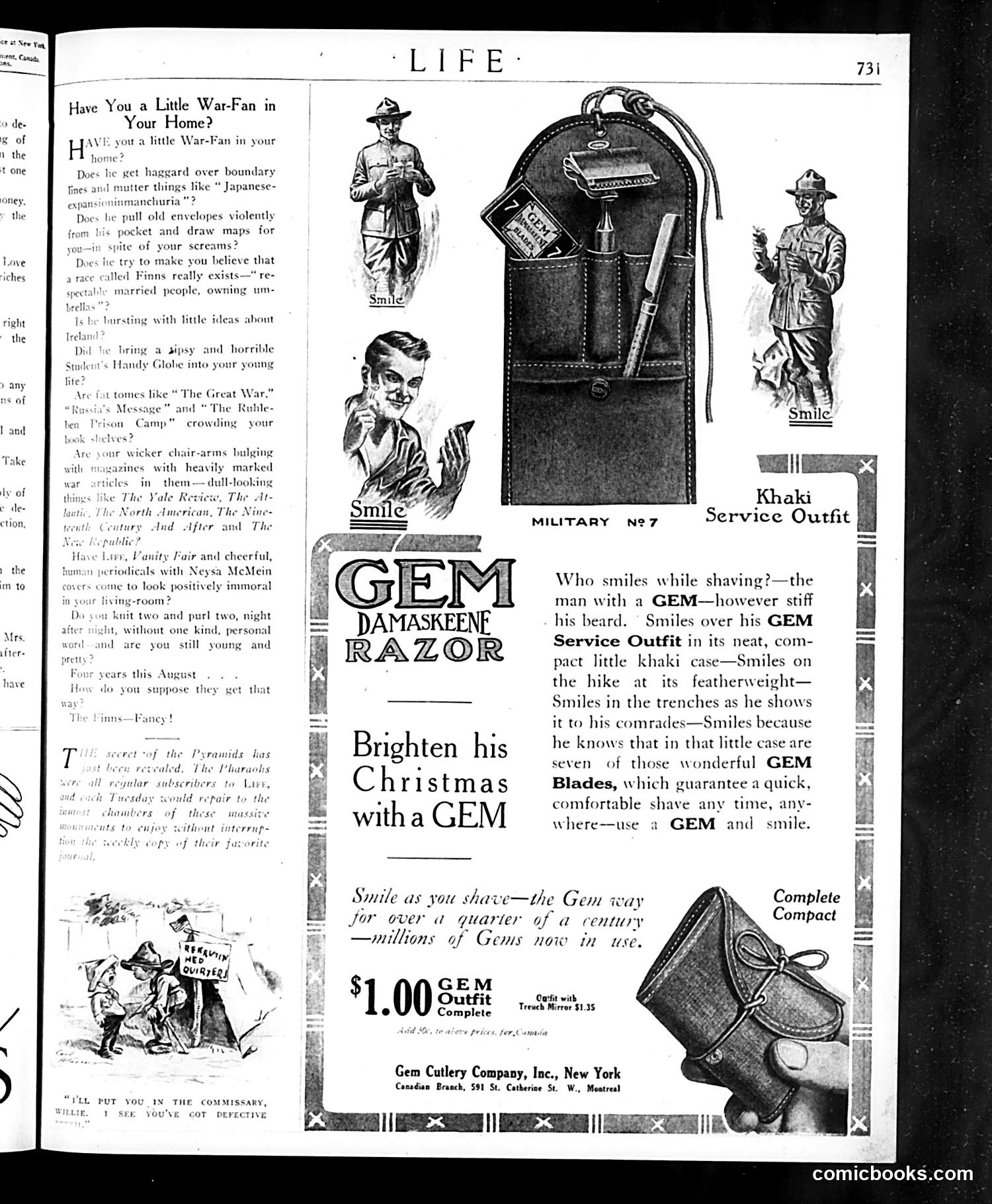 Life — November 21, 1918 — page 3 of 34