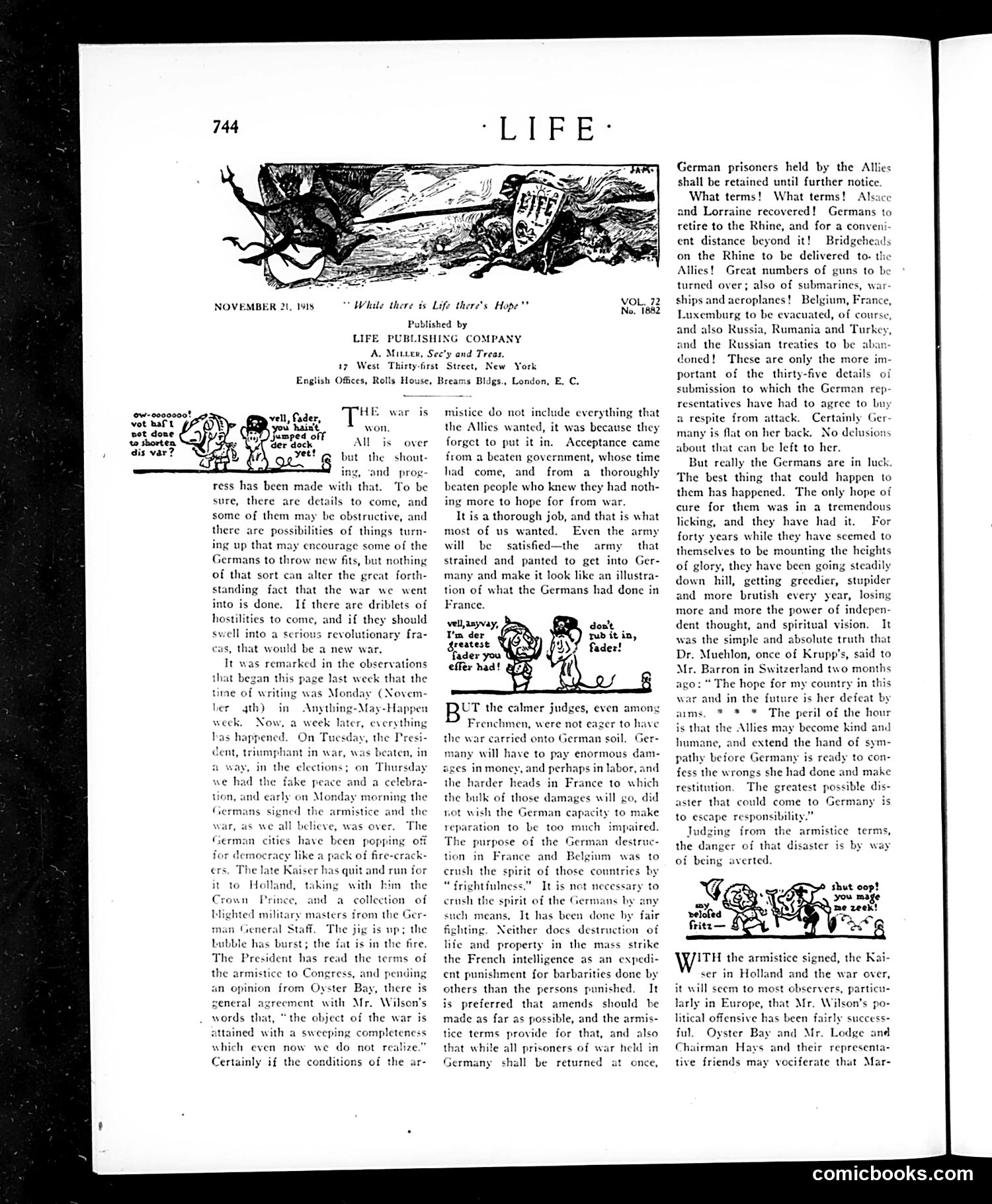 Life — November 21, 1918 — page 16 of 34
