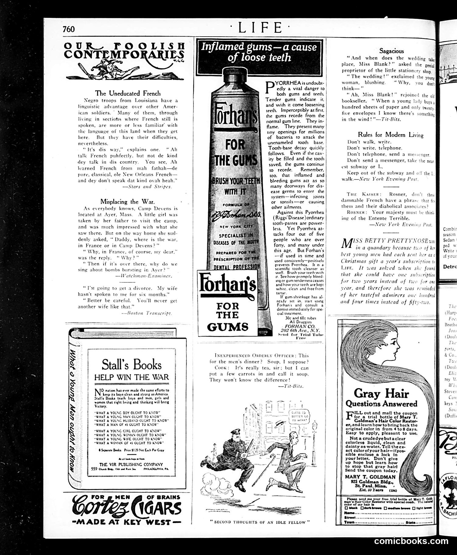 Life — November 21, 1918 — page 32 of 34