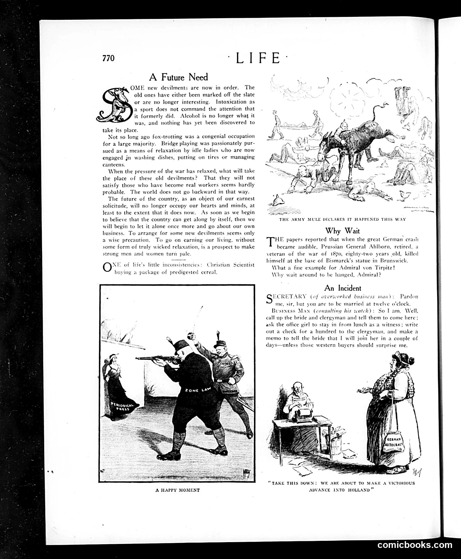 Life — November 28, 1918 — page 6 of 34