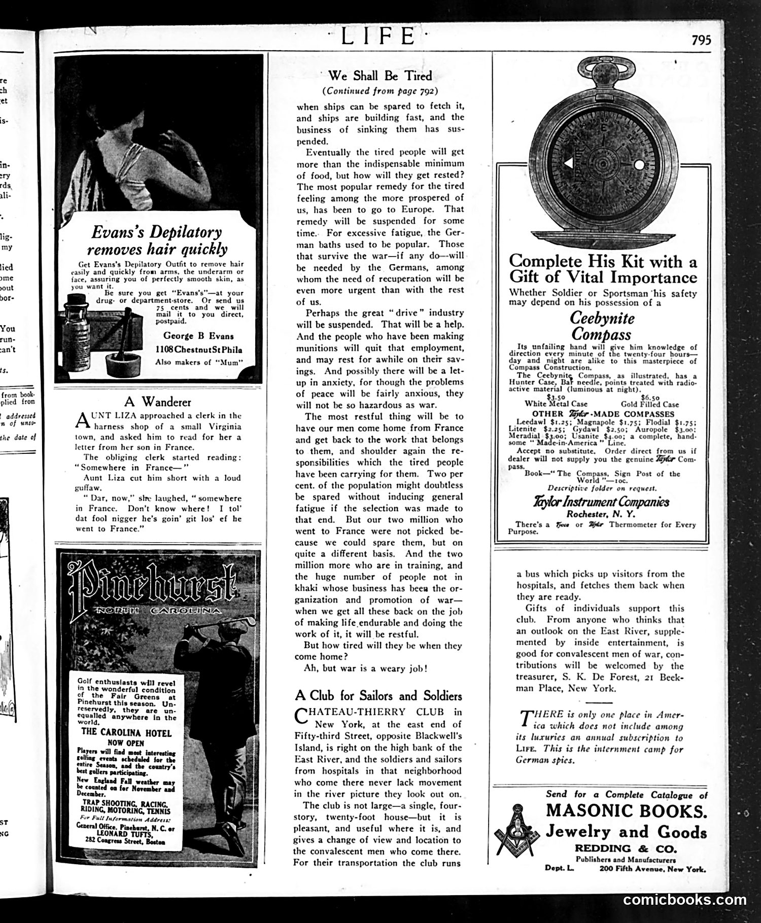 Life — November 28, 1918 — page 31 of 34