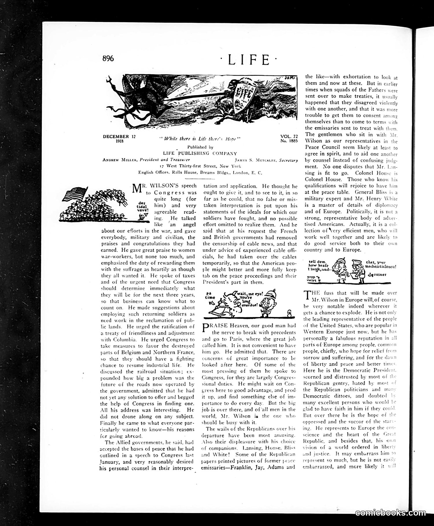 Life — December 12, 1918 — page 16 of 34