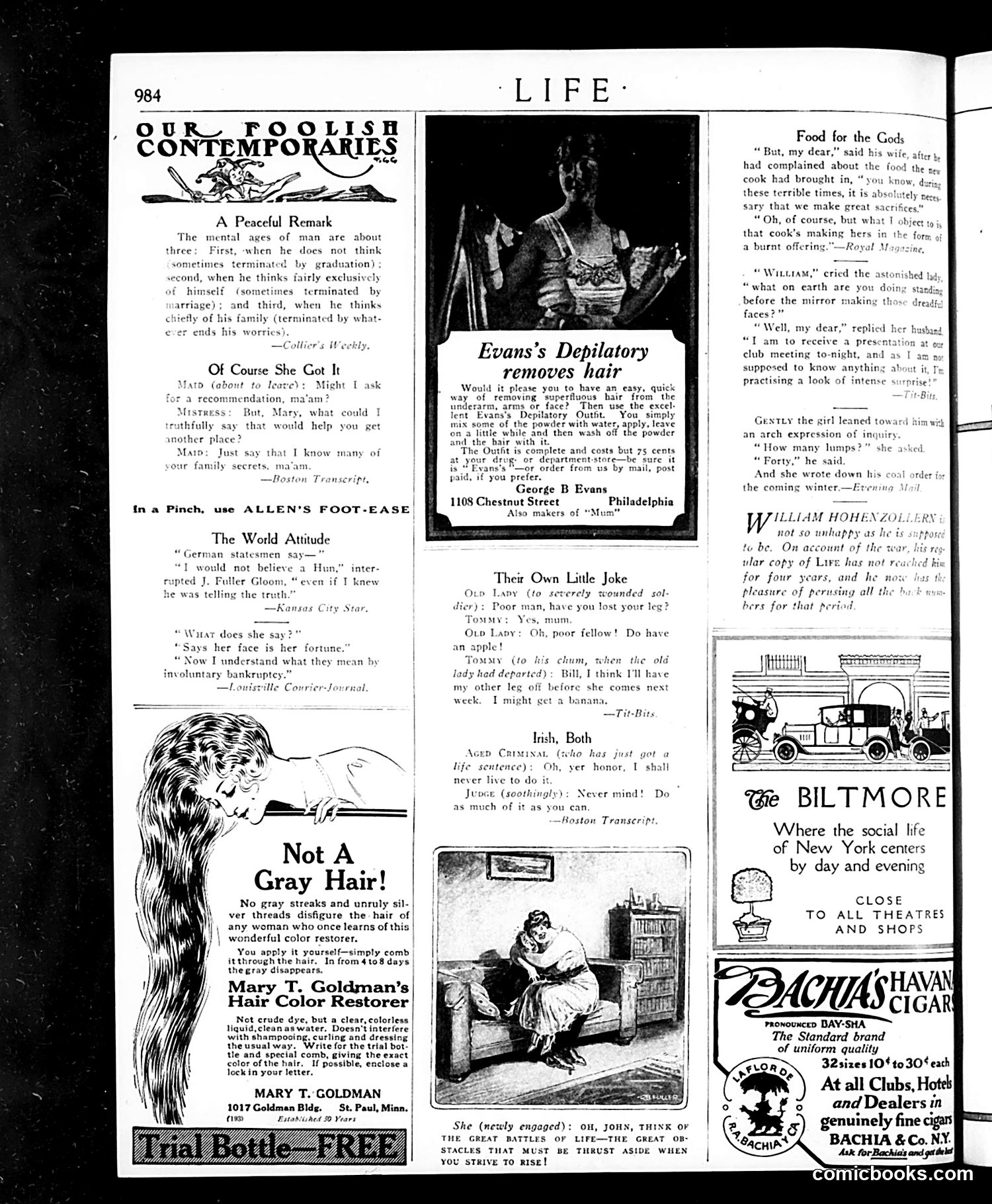 Life — December 26, 1918 — page 32 of 35