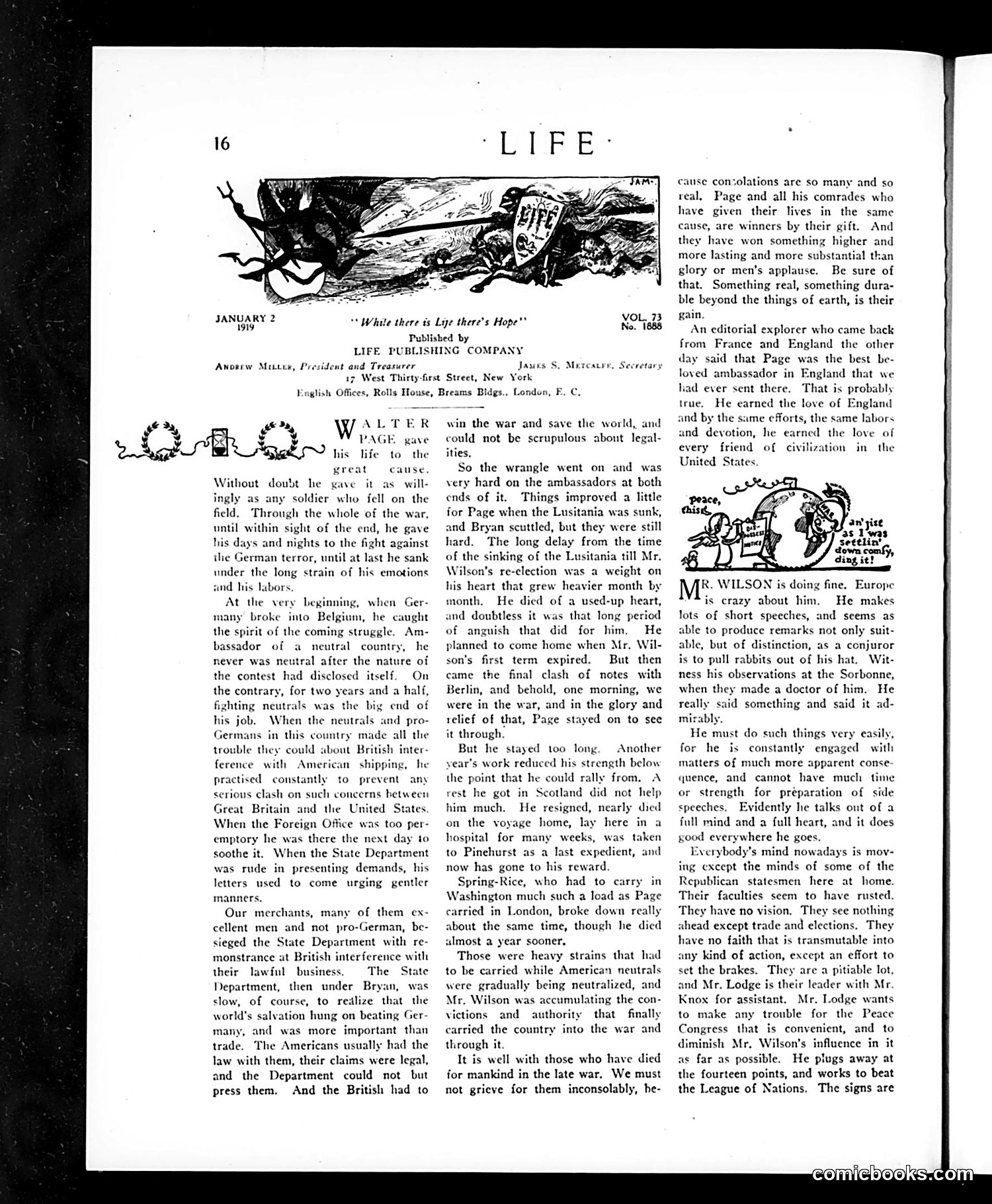 Life — January 2, 1919 — page 16 of 34