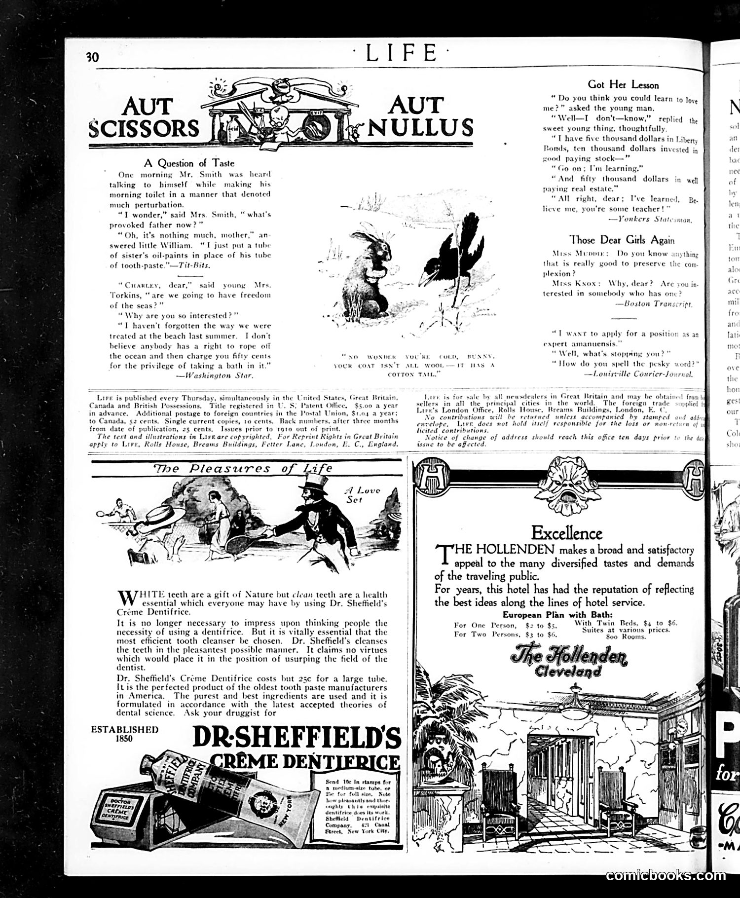 Life — January 2, 1919 — page 30 of 34