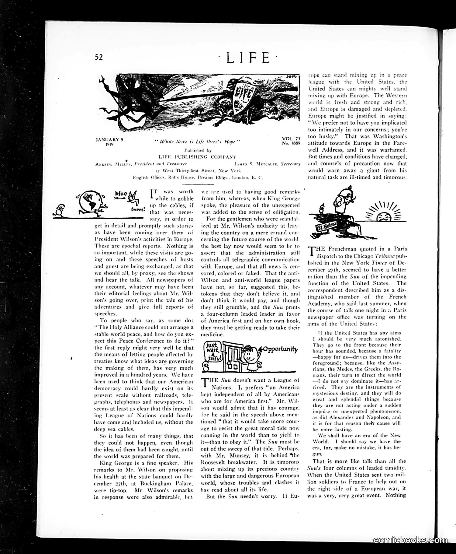 Life — January 9, 1919 — page 16 of 34