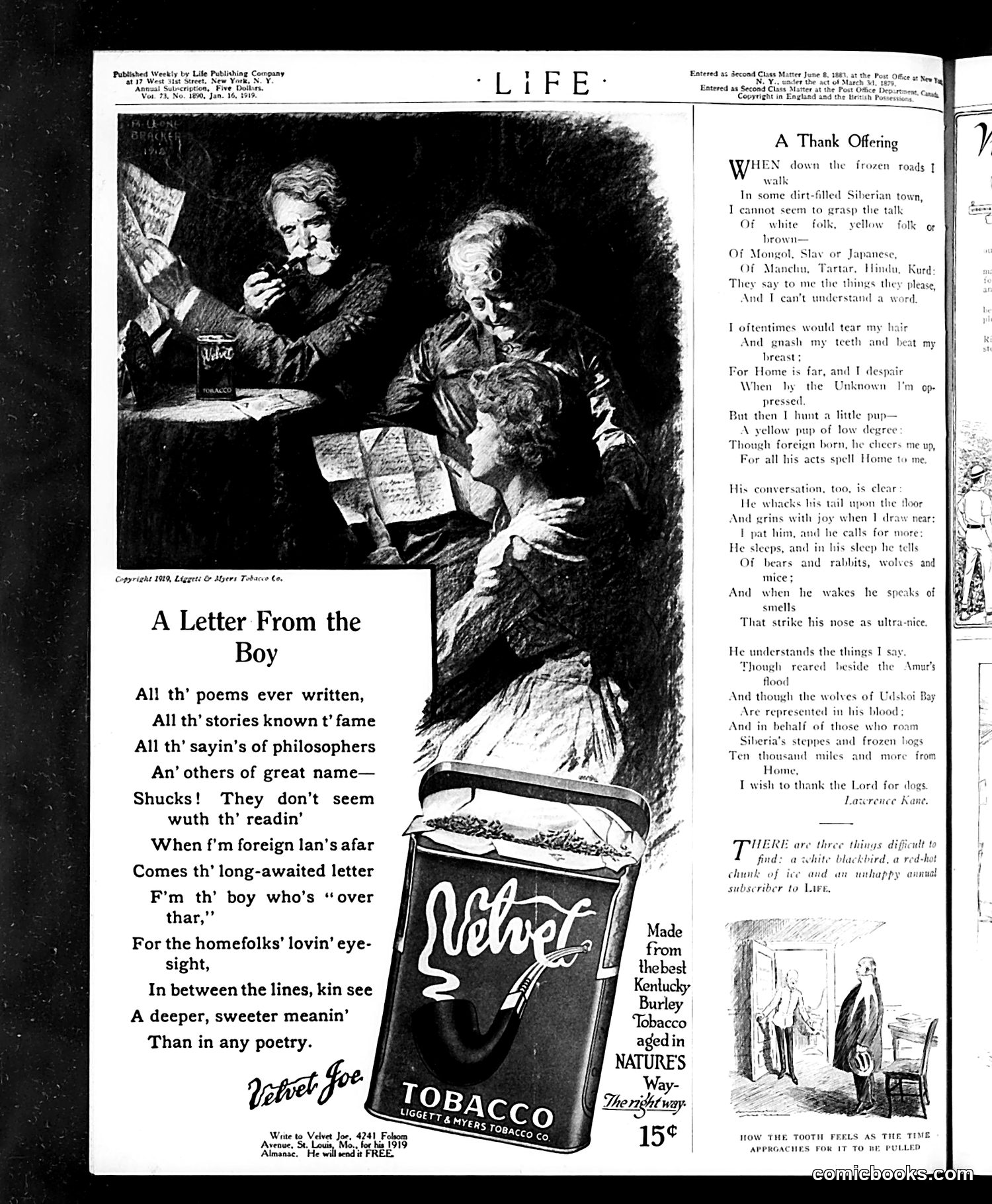 Life — January 16, 1919 — page 2 of 34