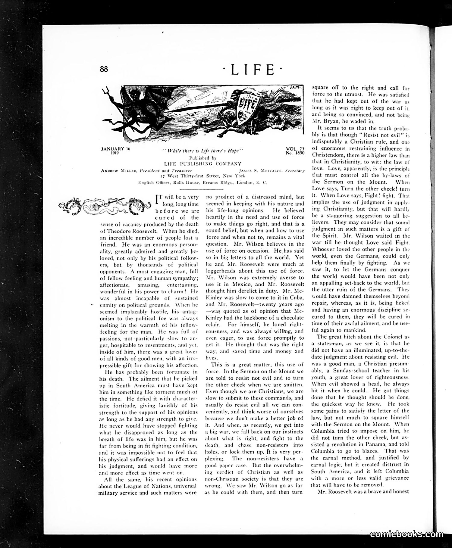 Life — January 16, 1919 — page 16 of 34