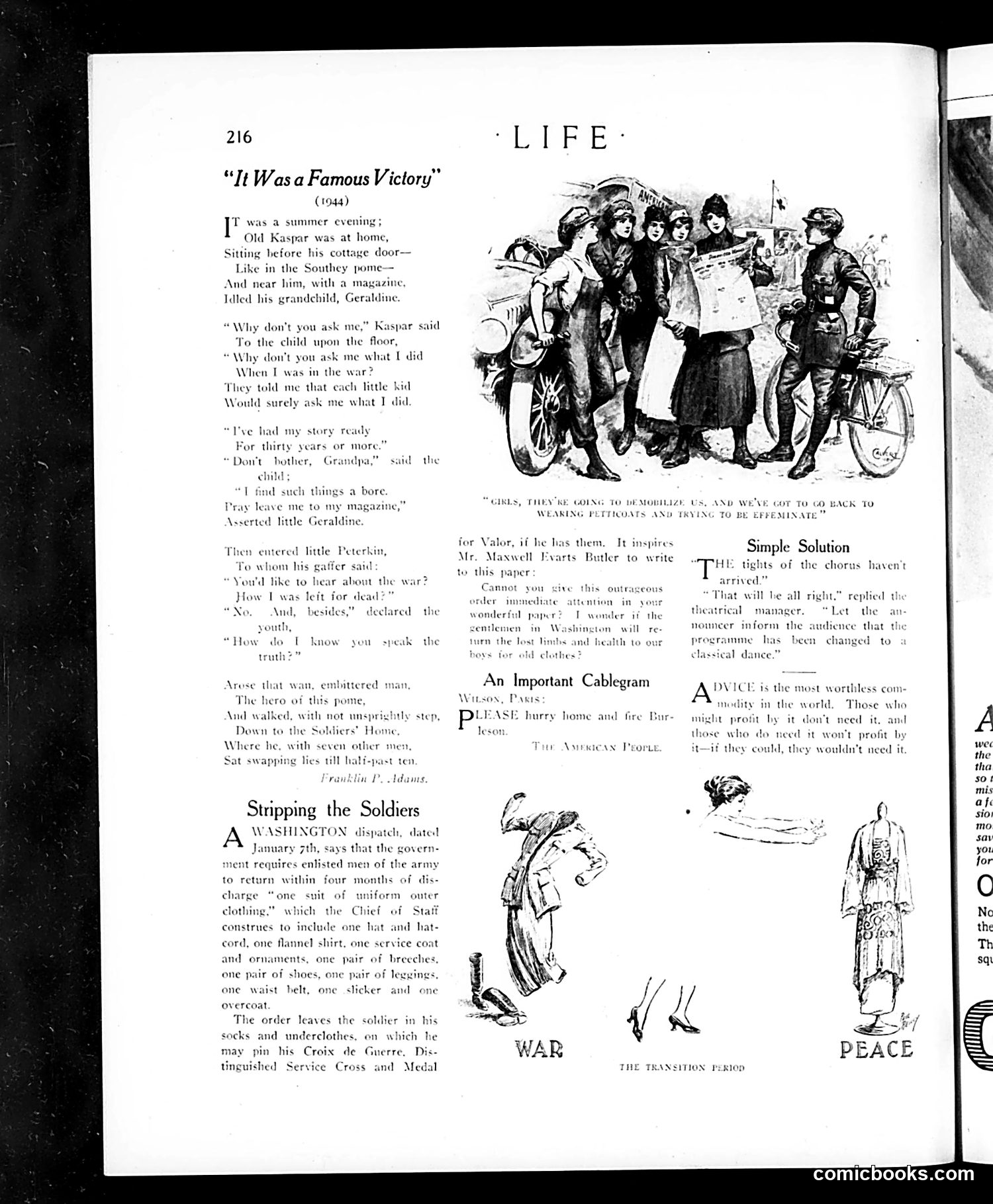 Life — February 6, 1919 — page 28 of 38