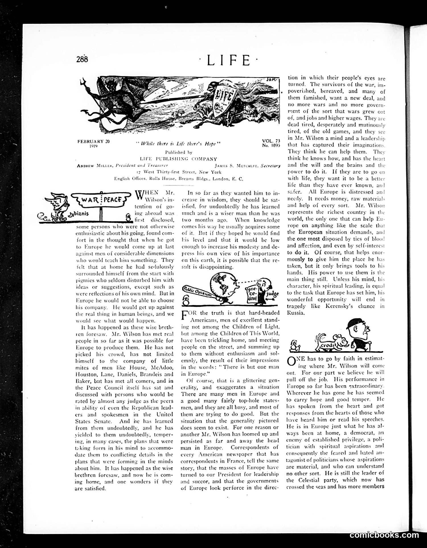 Life — February 20, 1919 — page 16 of 34