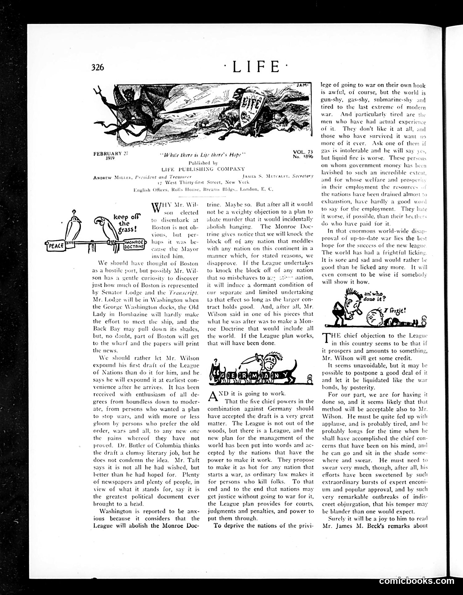 Life — February 27, 1919 — page 18 of 38