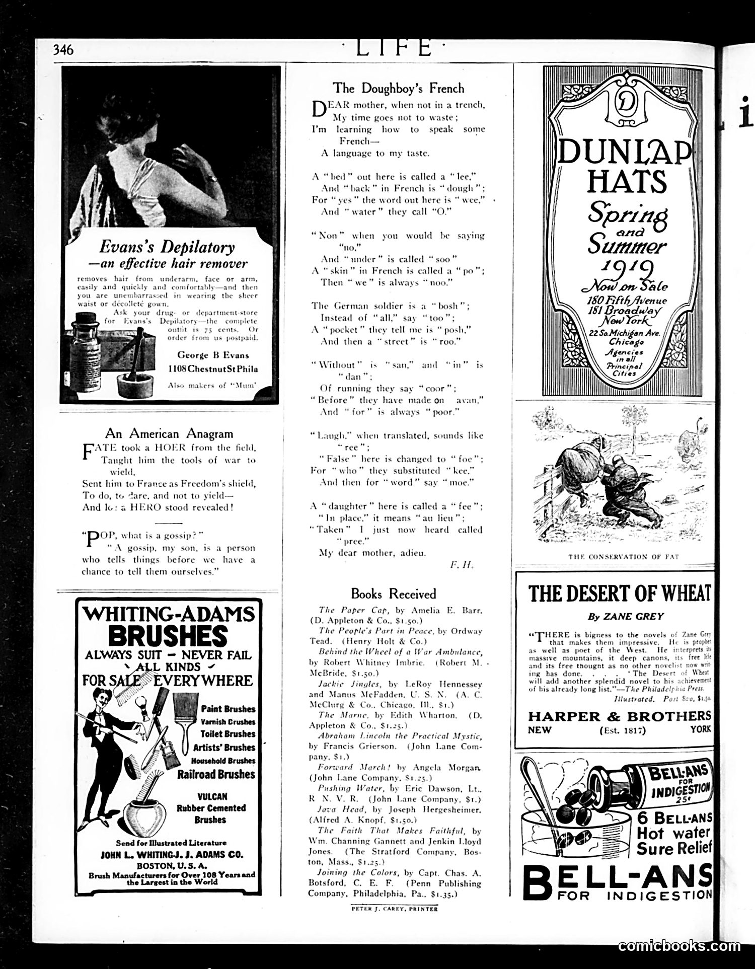 Life — February 27, 1919 — page 38 of 38