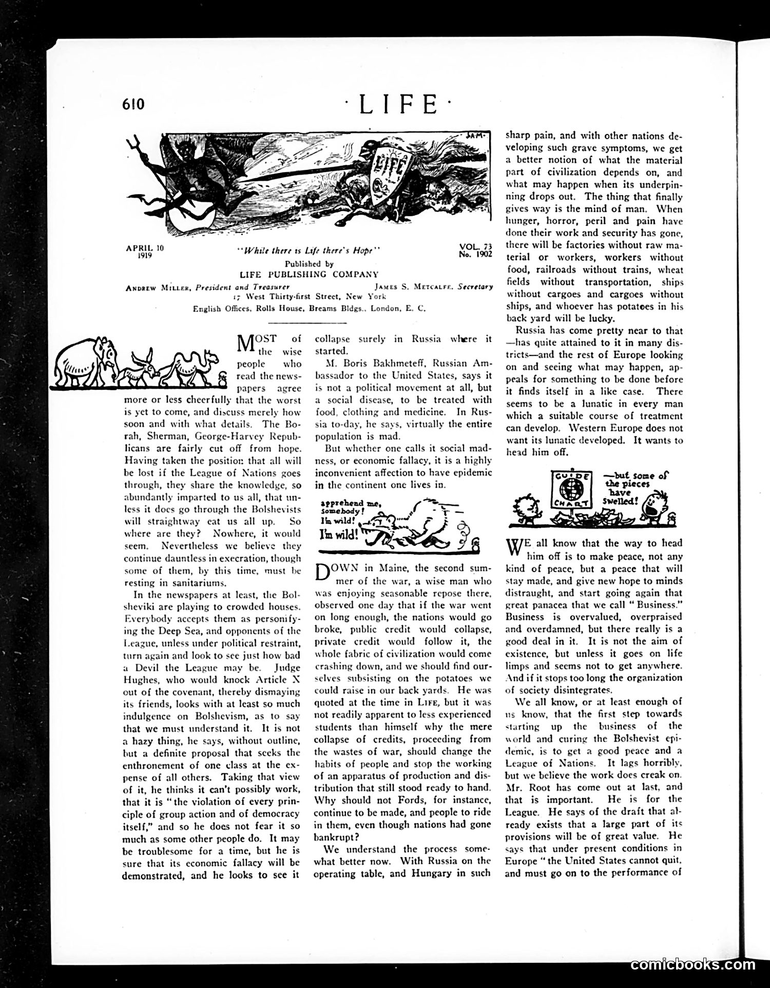 Life — April 10, 1919 — page 22 of 46