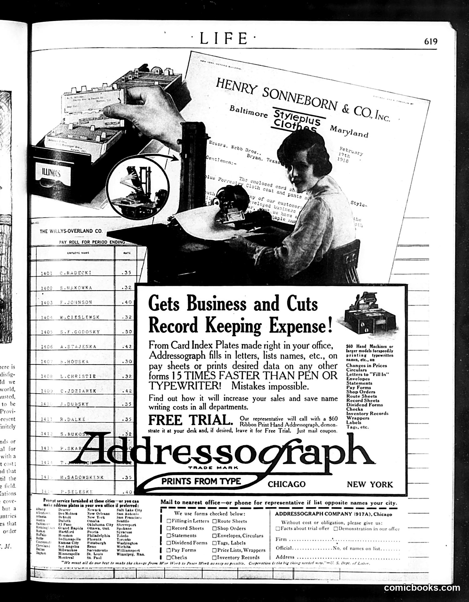 Life — April 10, 1919 — page 31 of 46