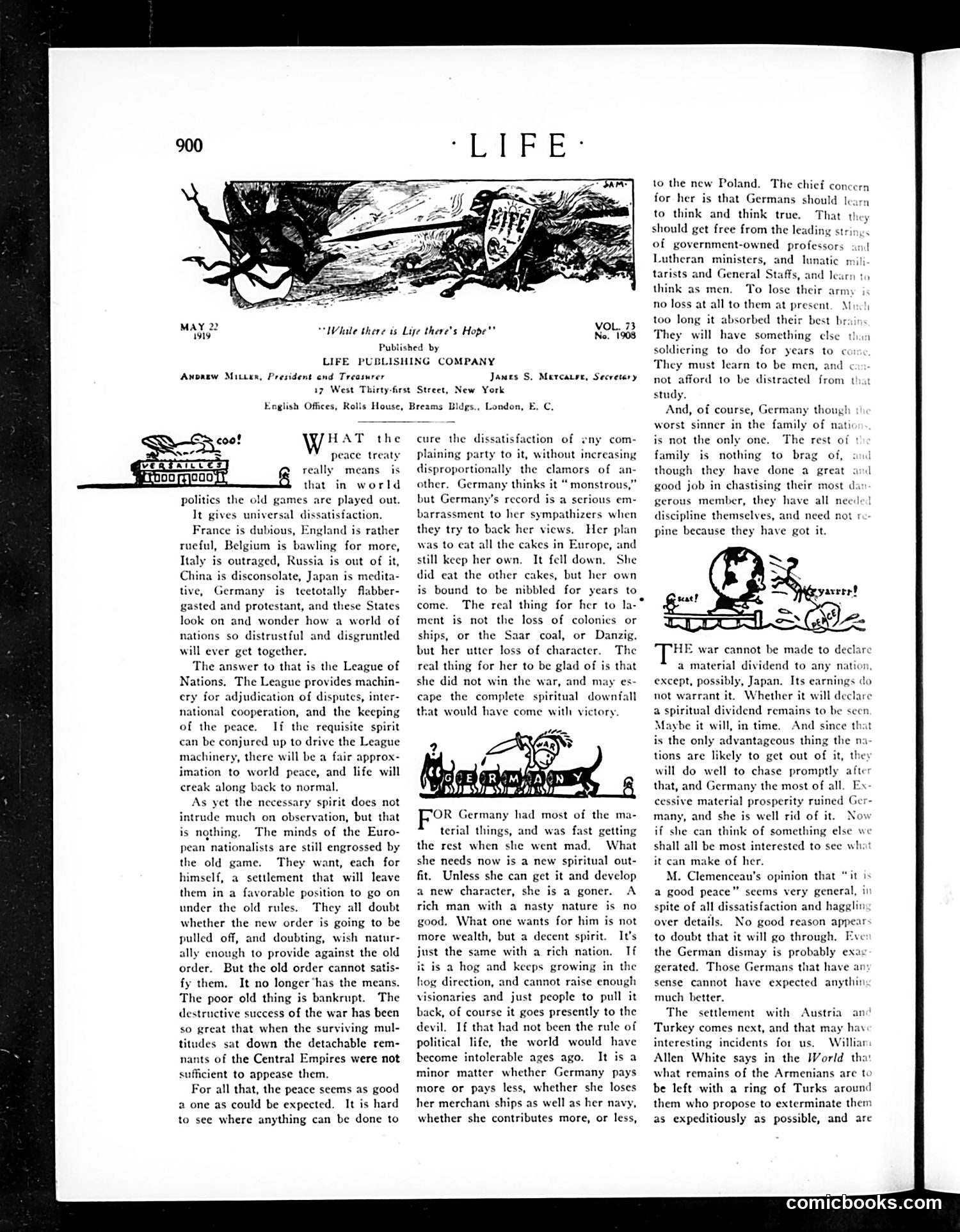 Life — May 22, 1919 — page 20 of 42