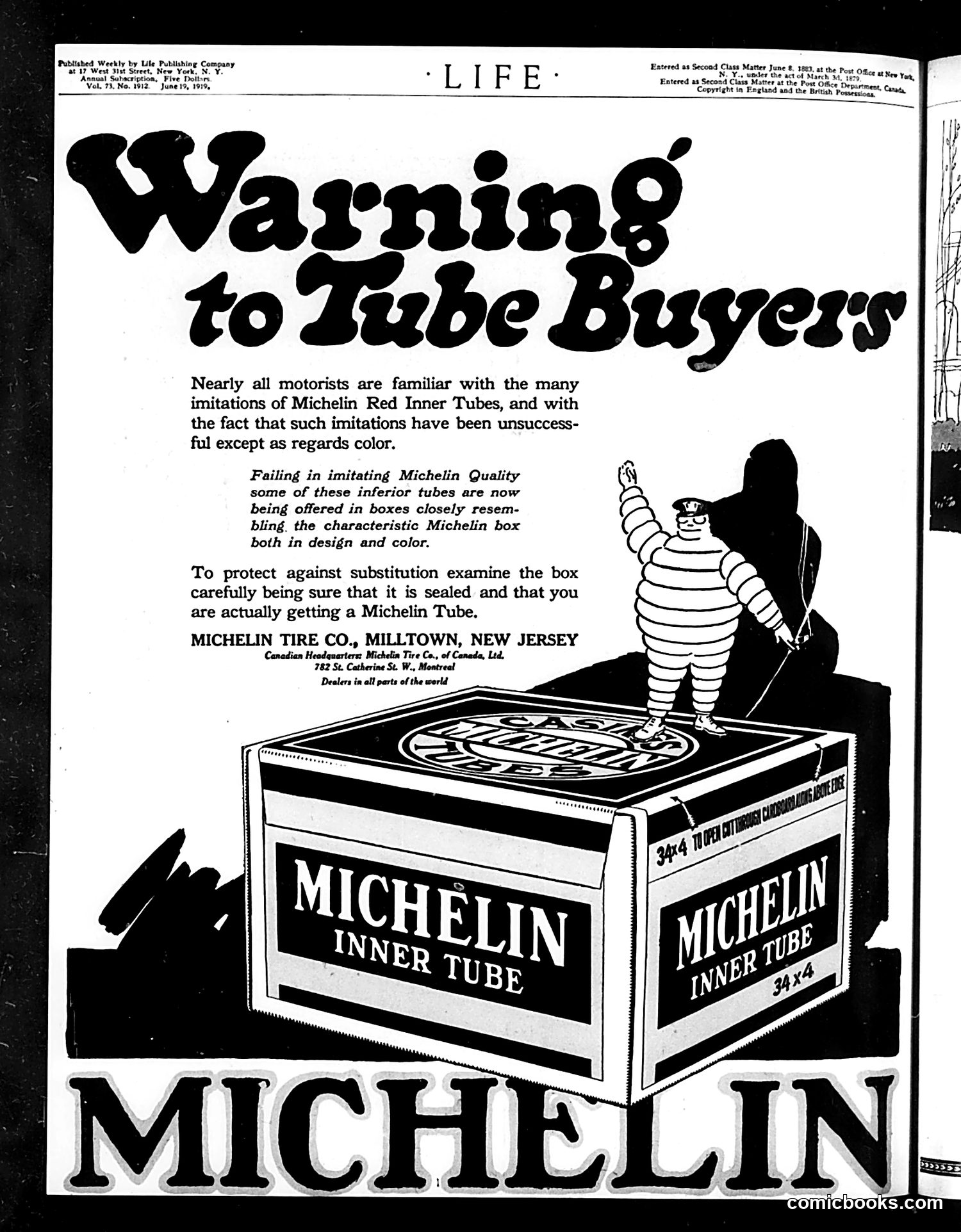 Life — June 19, 1919 — page 2 of 42