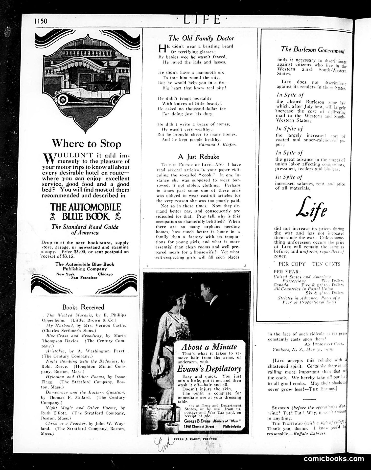 Life — June 26, 1919 — page 42 of 43
