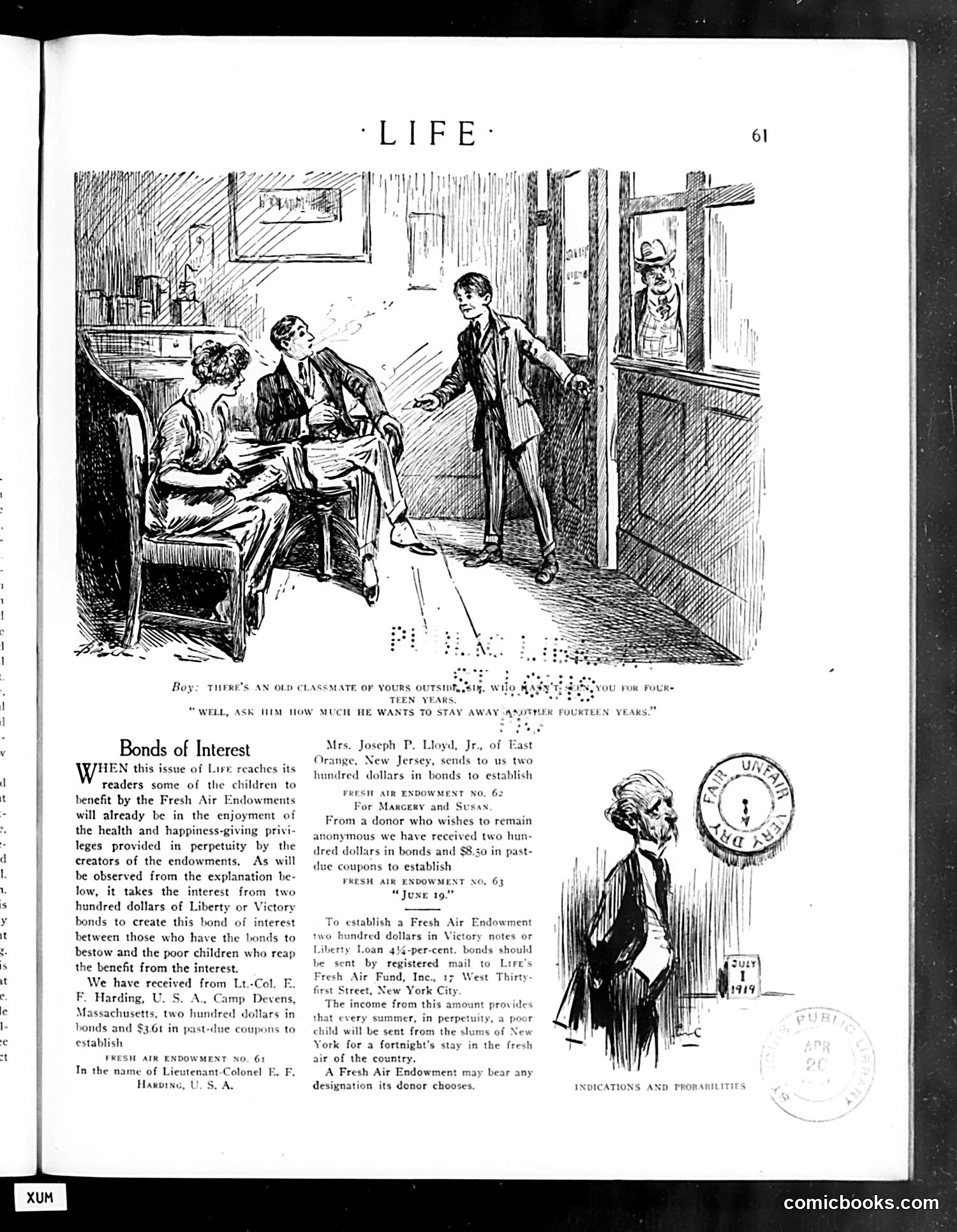 Life — July 10, 1919 — page 9 of 50