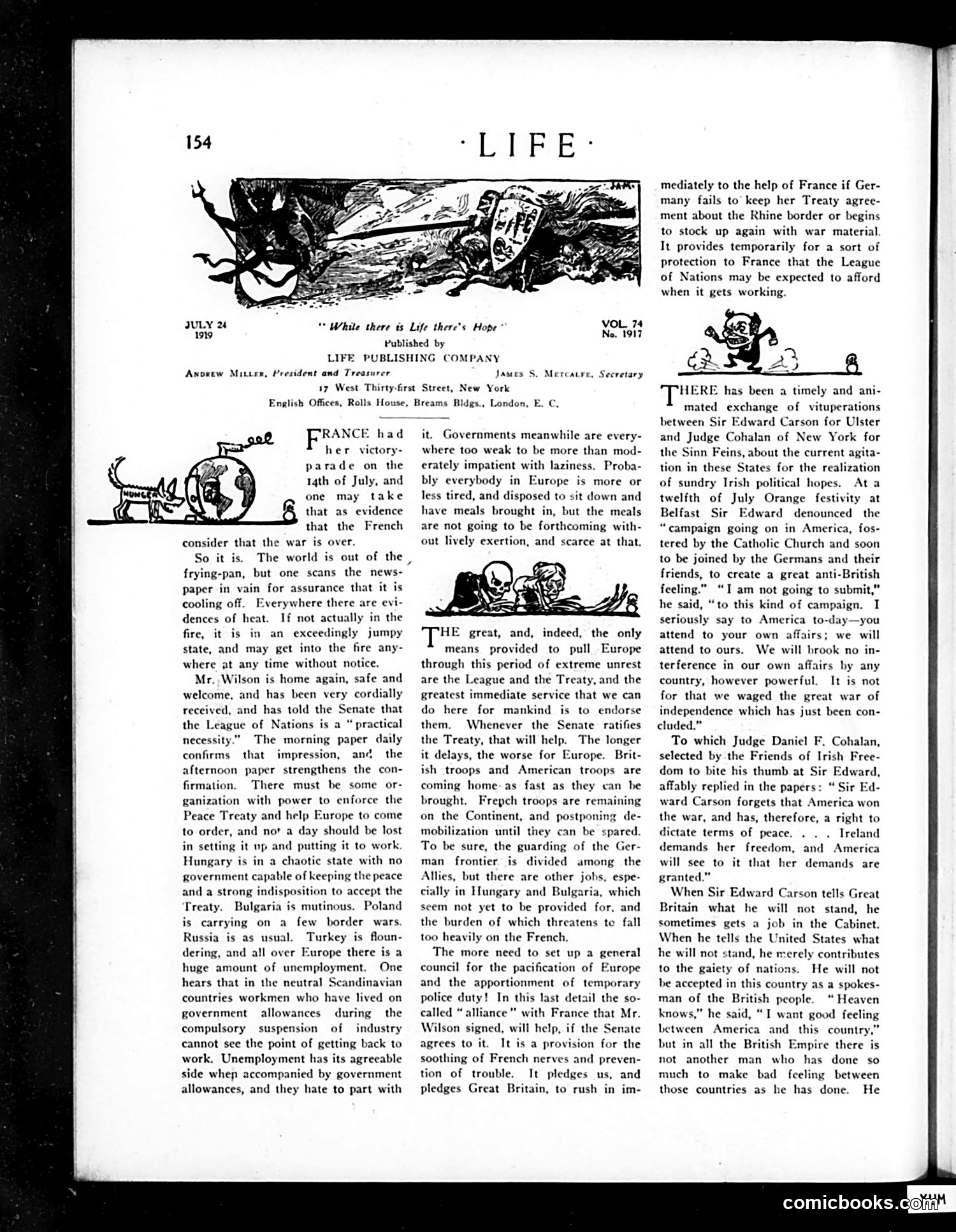 Life — July 24, 1919 — page 18 of 40