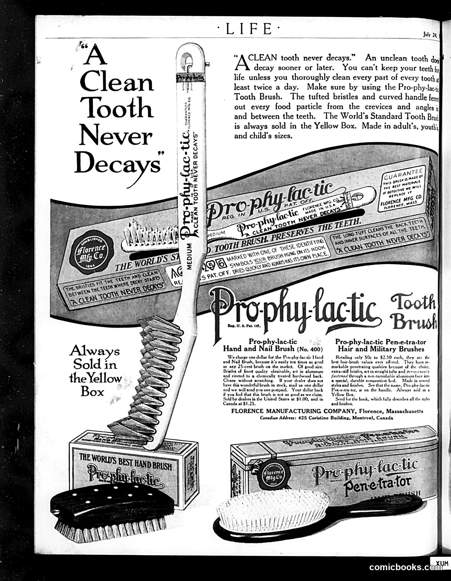 Life — July 24, 1919 — page 40 of 40