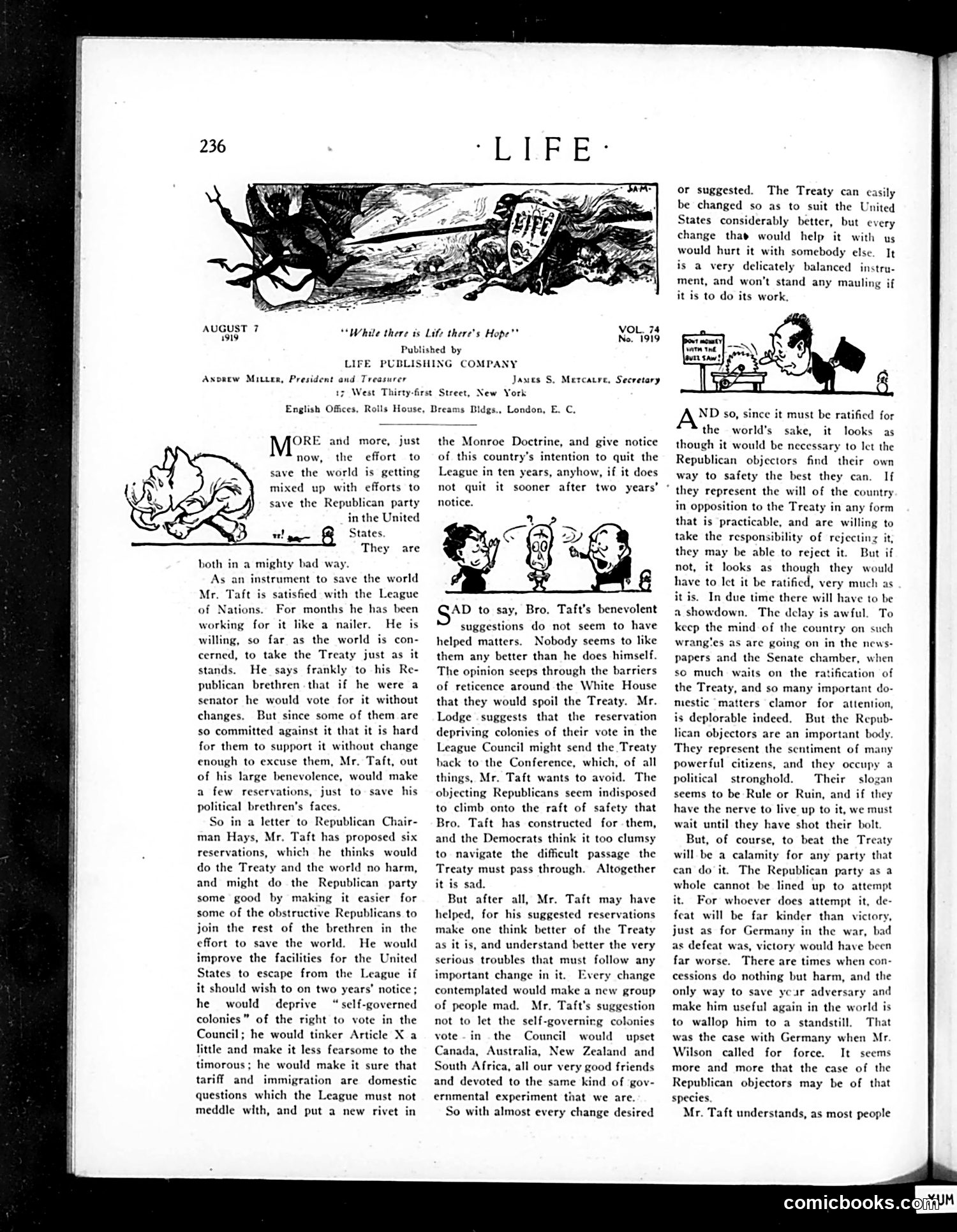 Life — August 7, 1919 — page 20 of 44