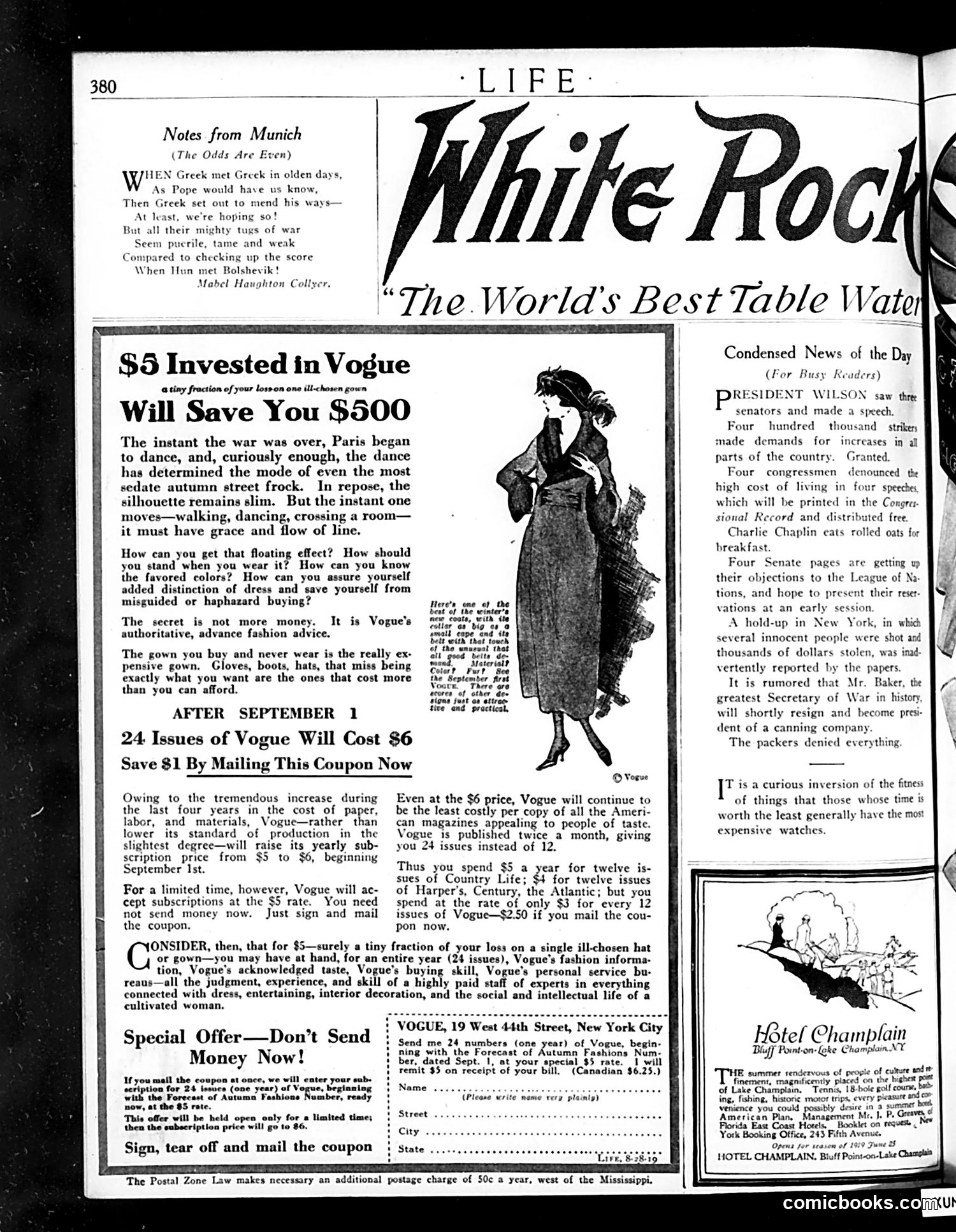 Life — August 28, 1919 — page 38 of 40