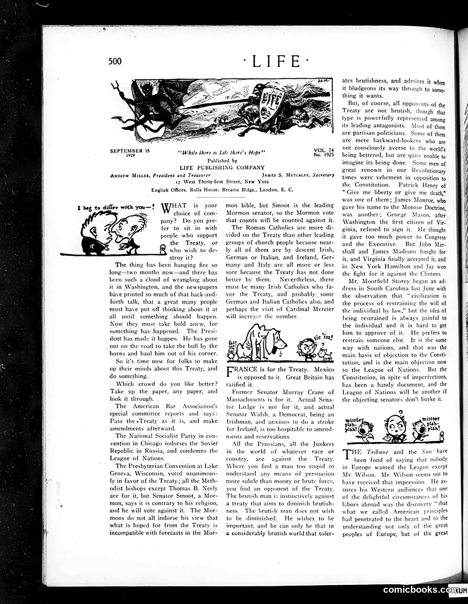 Life — September 18, 1919 — page 22 of 48