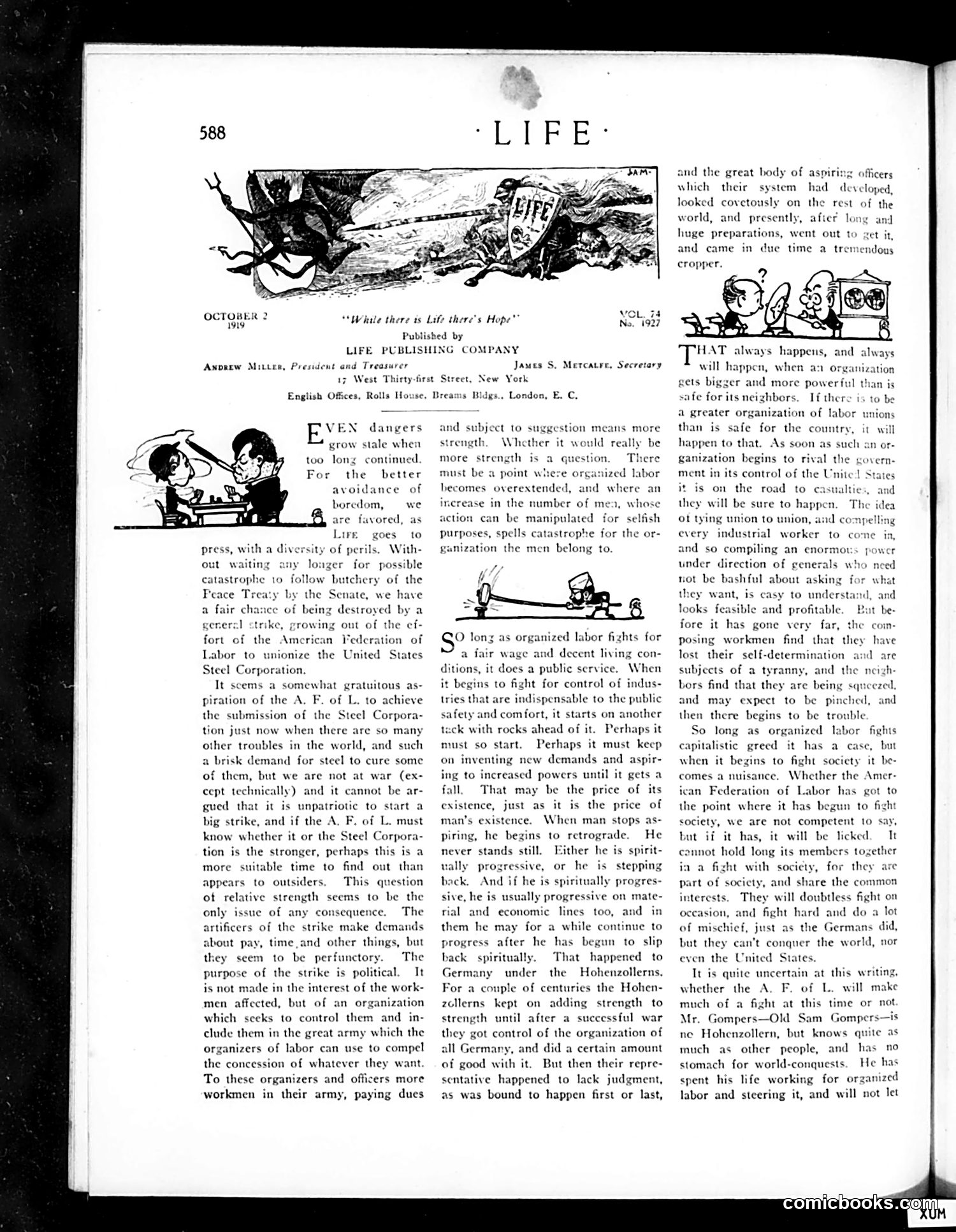 Life — October 2, 1919 — page 22 of 48