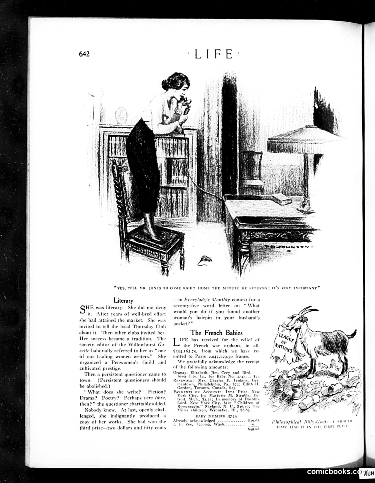 Life — October 9, 1919 — page 28 of 48