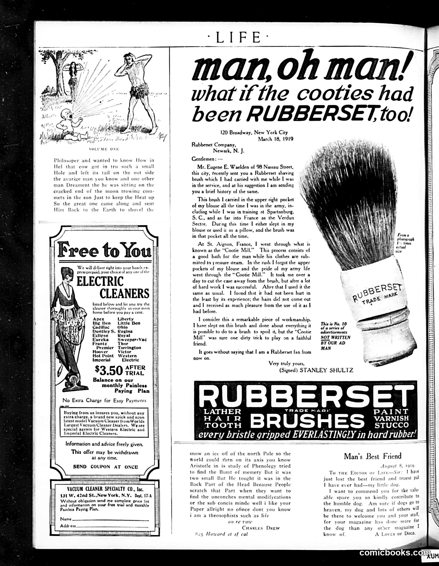 Life — October 16, 1919 — page 4 of 36