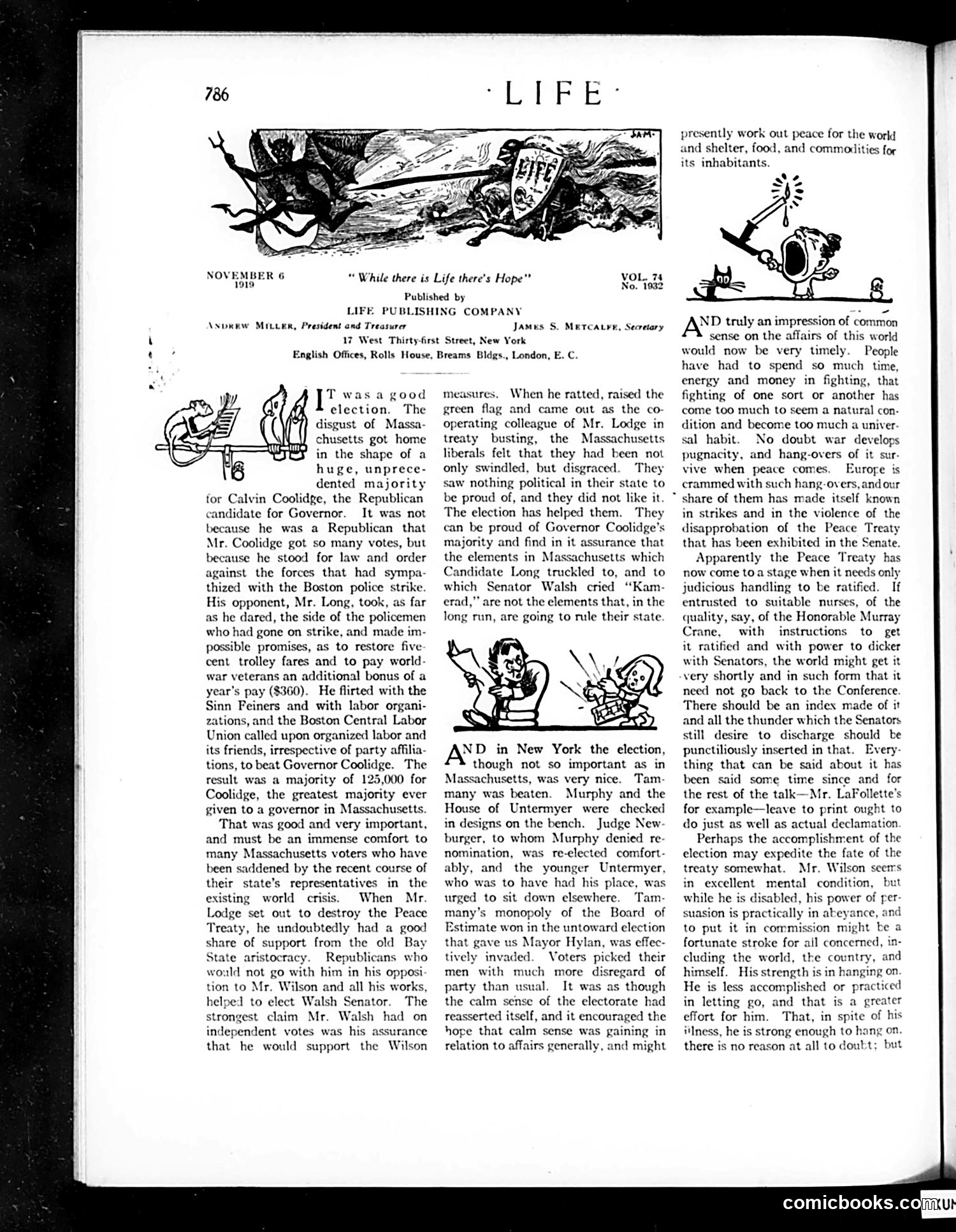 Life — November 6, 1919 — page 16 of 36