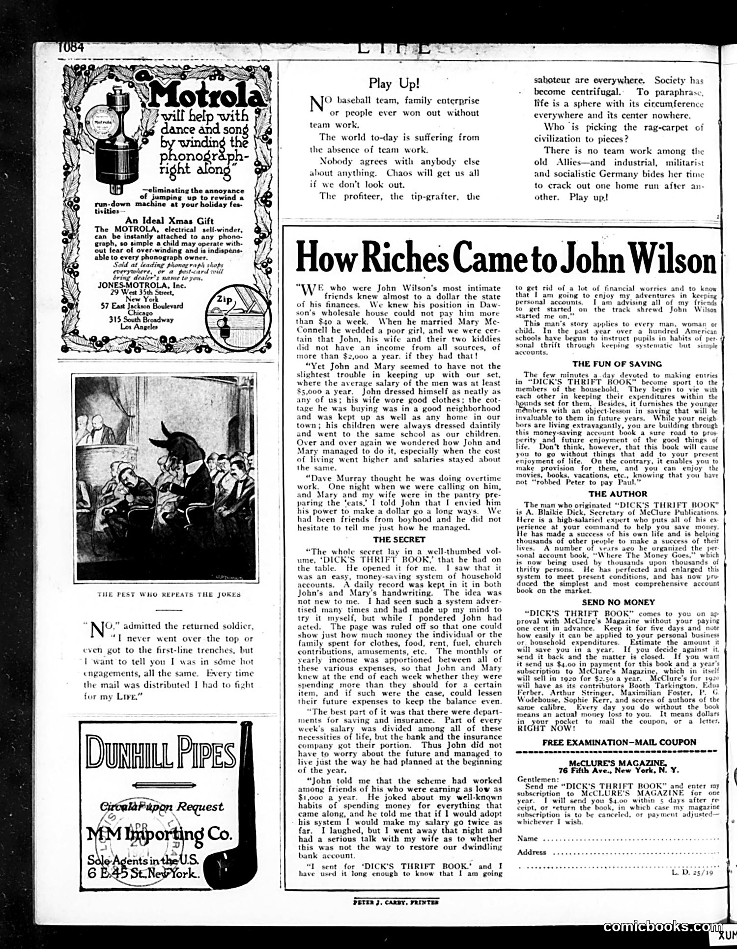 Life — December 25, 1919 — page 34 of 37