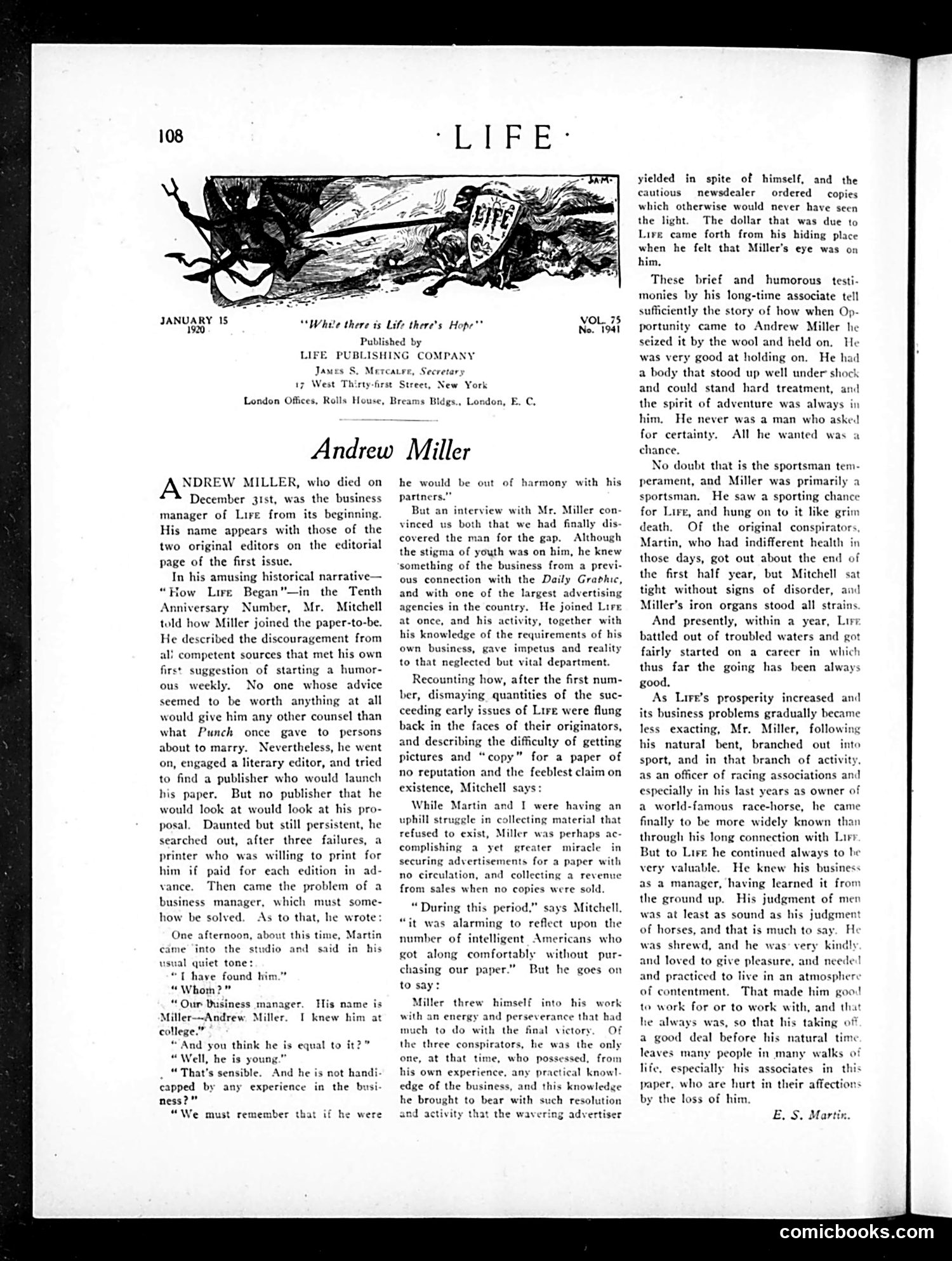 Life — January 15, 1920 — page 16 of 36