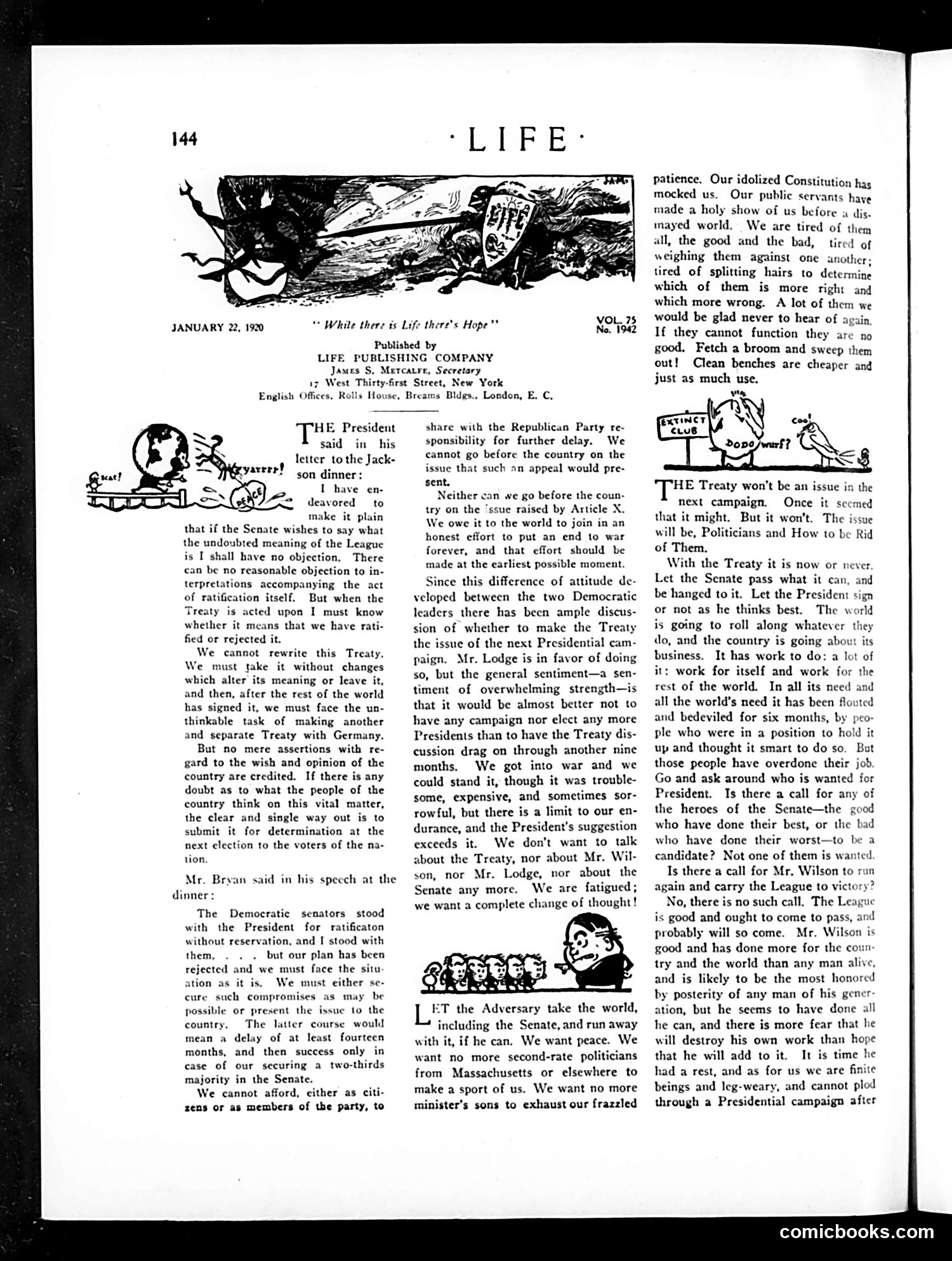Life — January 22, 1920 — page 16 of 36