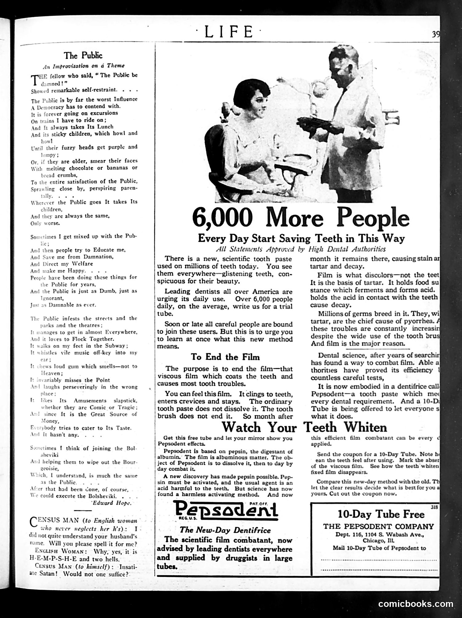 Life — March 4, 1920 — page 11 of 78