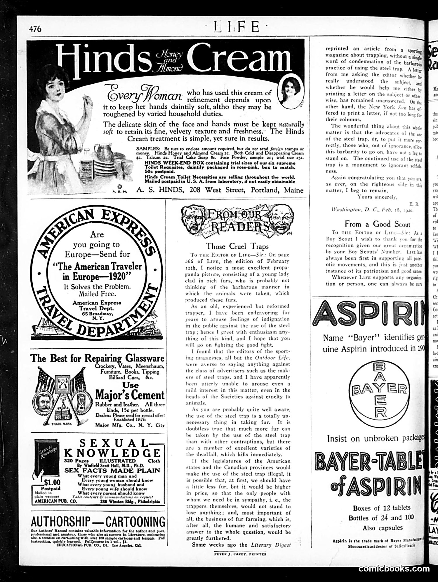 Life — March 11, 1920 — page 36 of 40