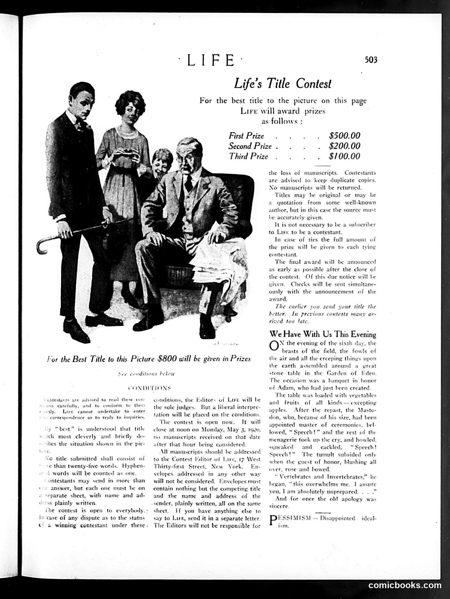 Life — March 18, 1920 — page 23 of 54