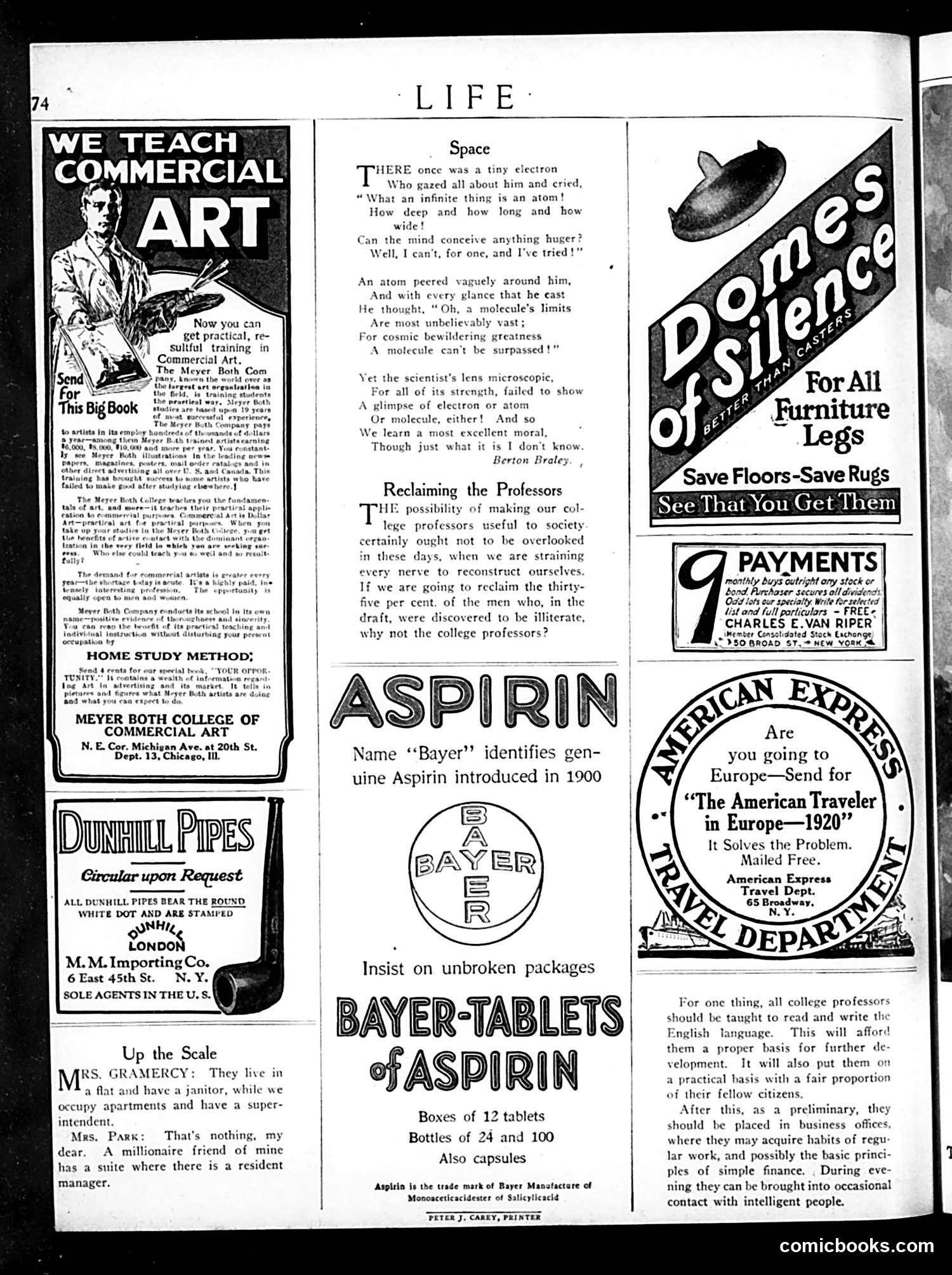 Life — March 25, 1920 — page 38 of 40