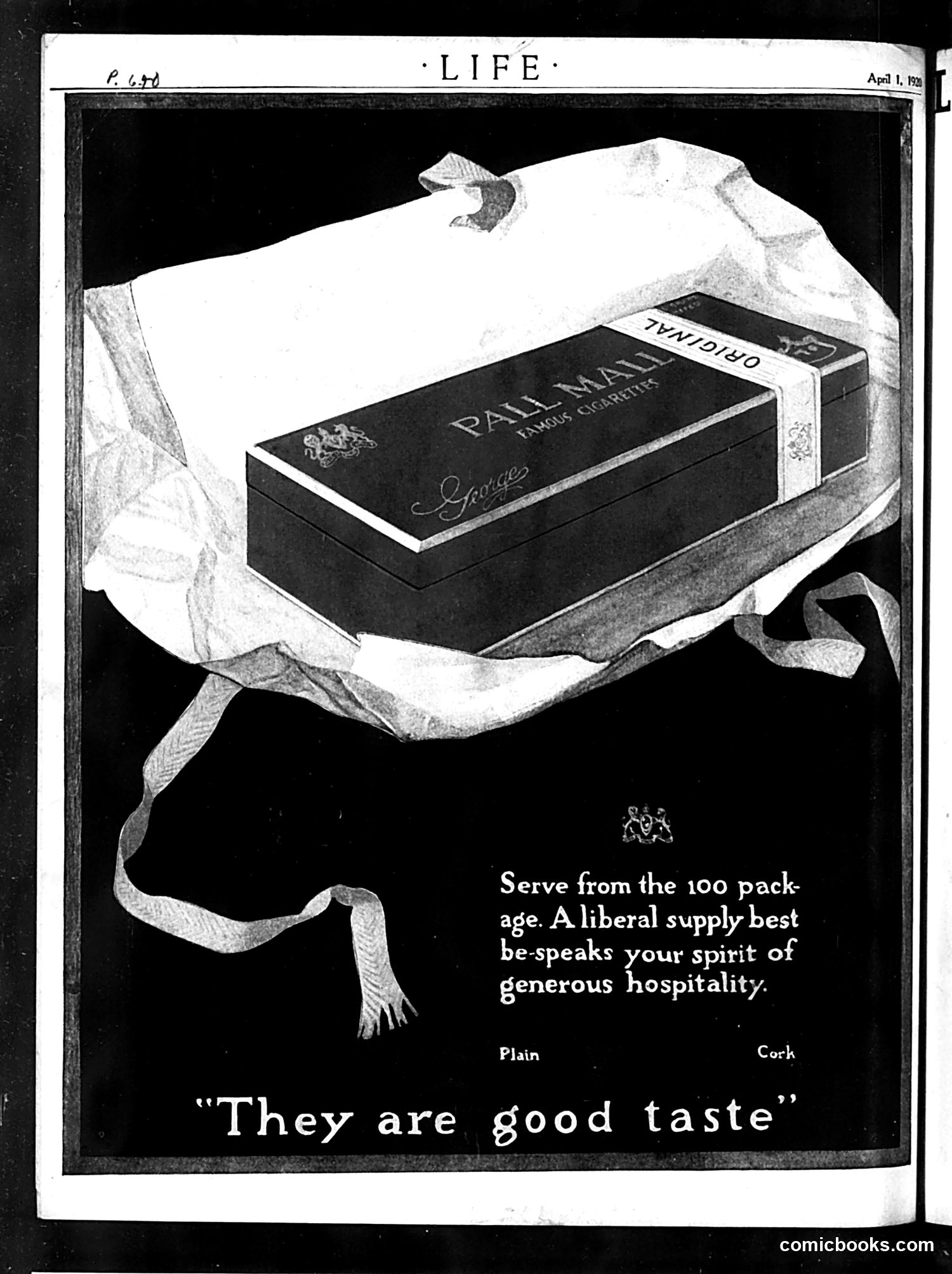 Life — April 1, 1920 — page 60 of 60
