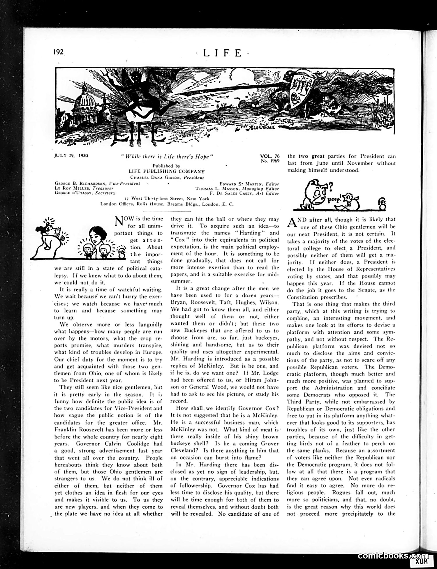 Life — July 29, 1920 — page 16 of 36