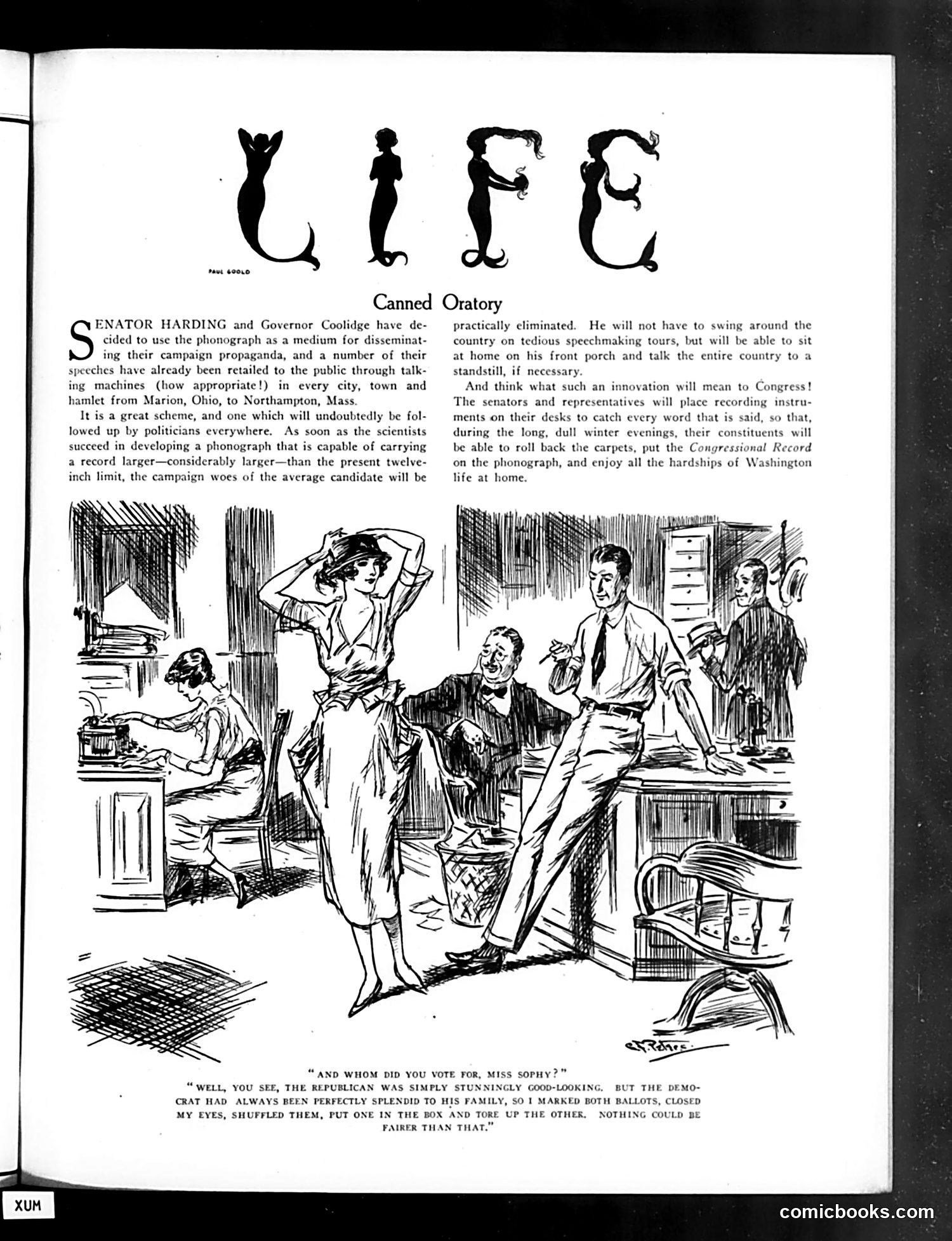 Life — August 12, 1920 — page 7 of 44