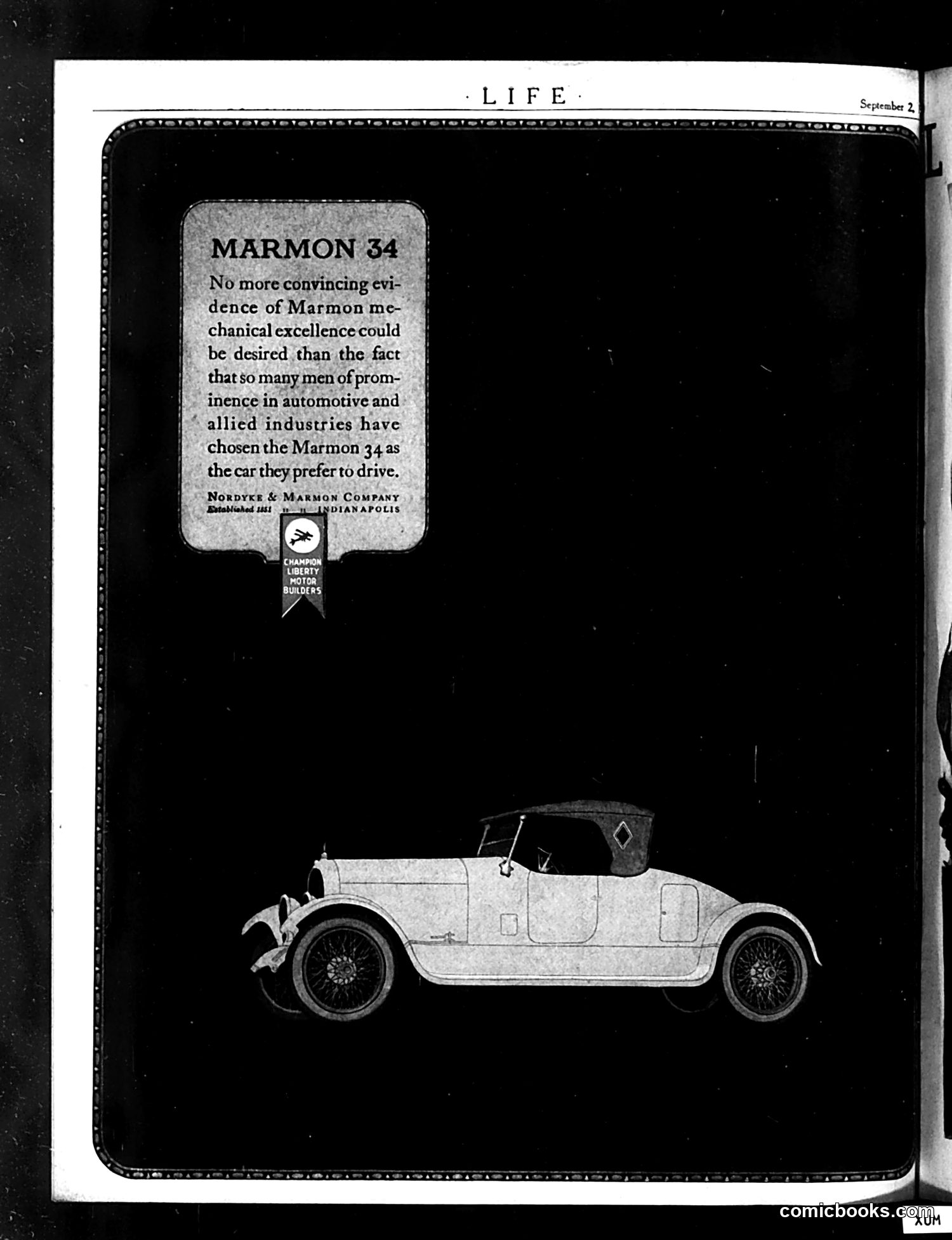 Life — September 2, 1920 — page 52 of 52