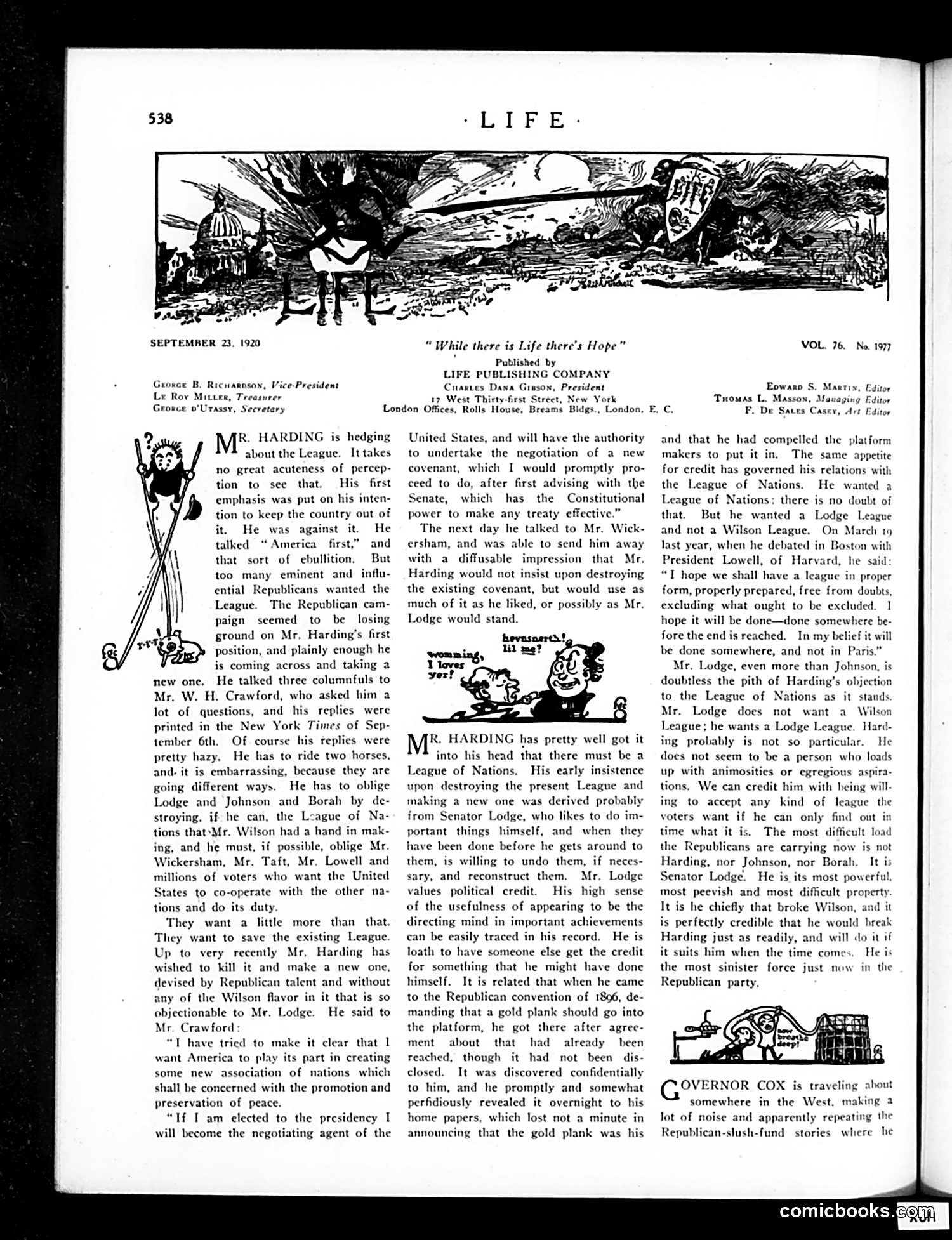 Life — September 23, 1920 — page 18 of 40