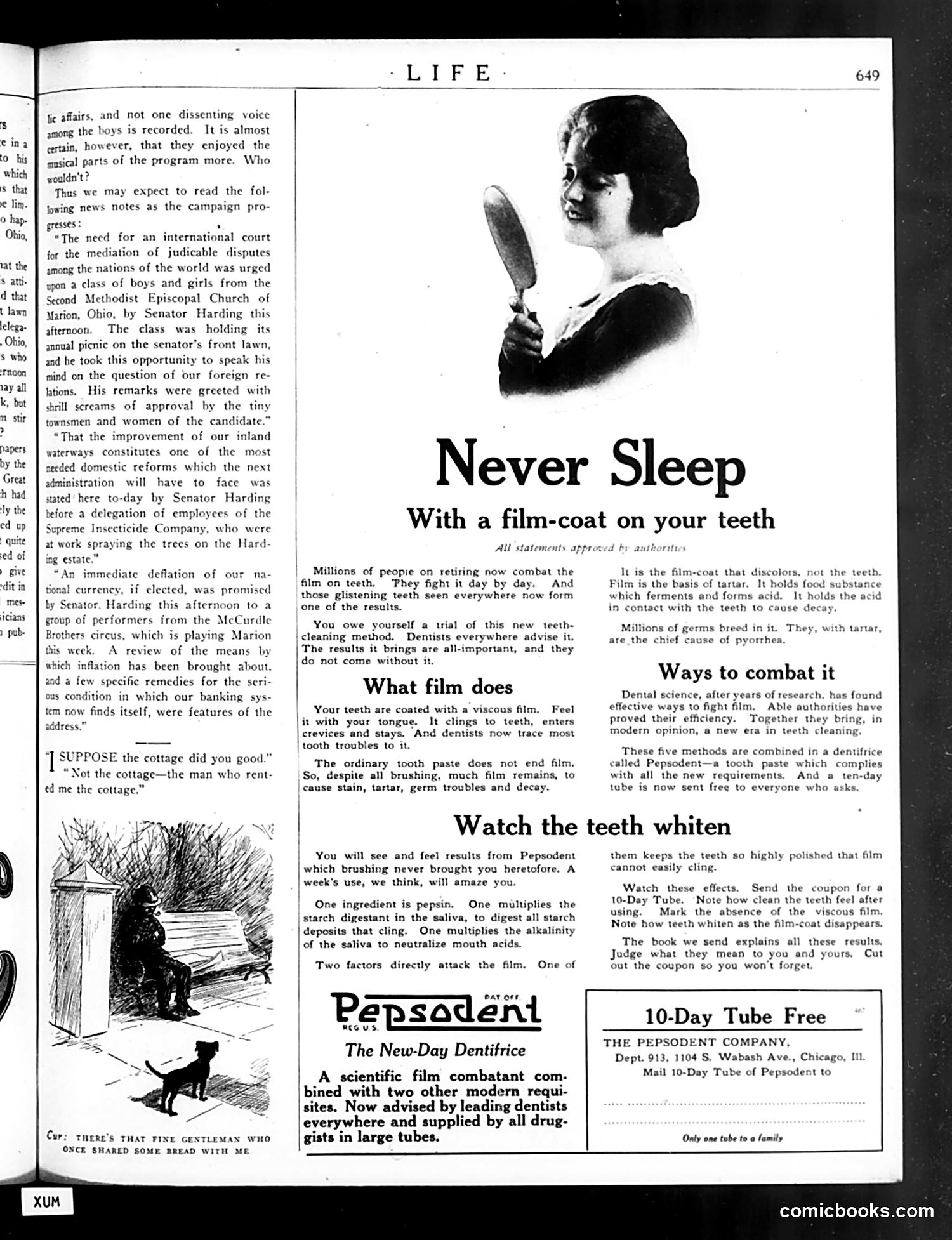 Life — October 7, 1920 — page 49 of 56