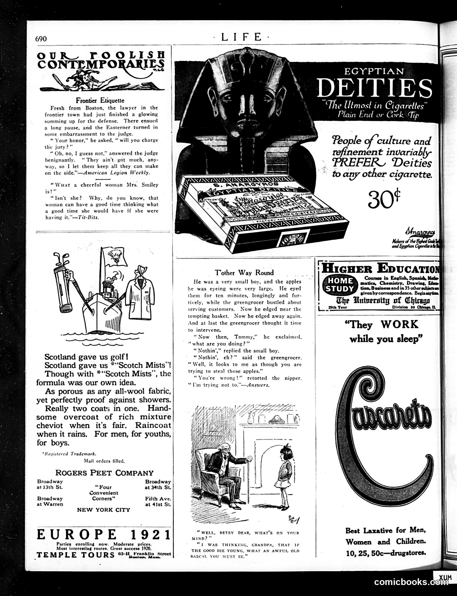 Life — October 14, 1920 — page 34 of 44