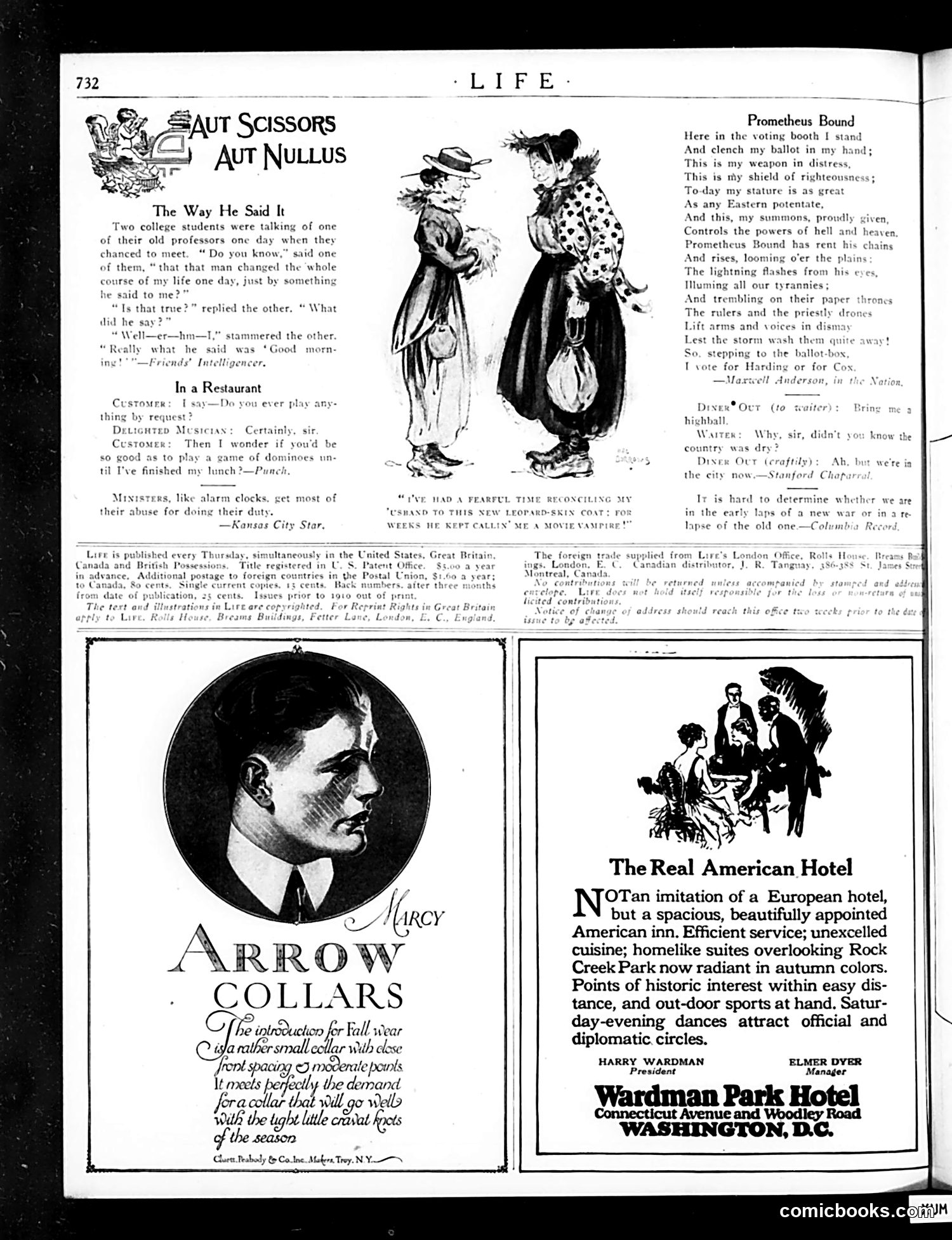Life — October 21, 1920 — page 32 of 44